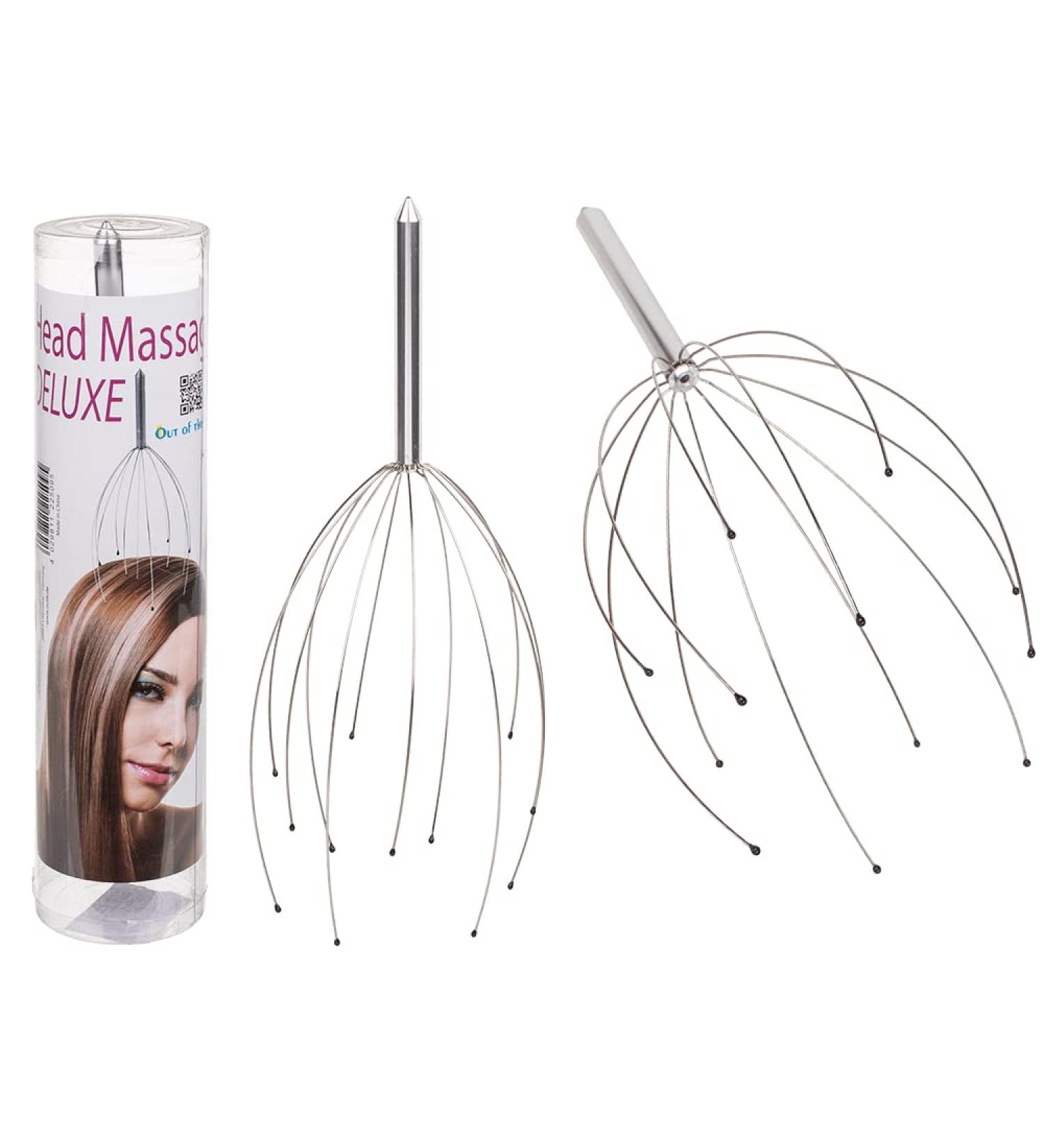 Out of the Blue 61/1990 - Deluxe Metal Head Massager with 12 Bars | Best International Shipping - Buy Online on GoSupps.com