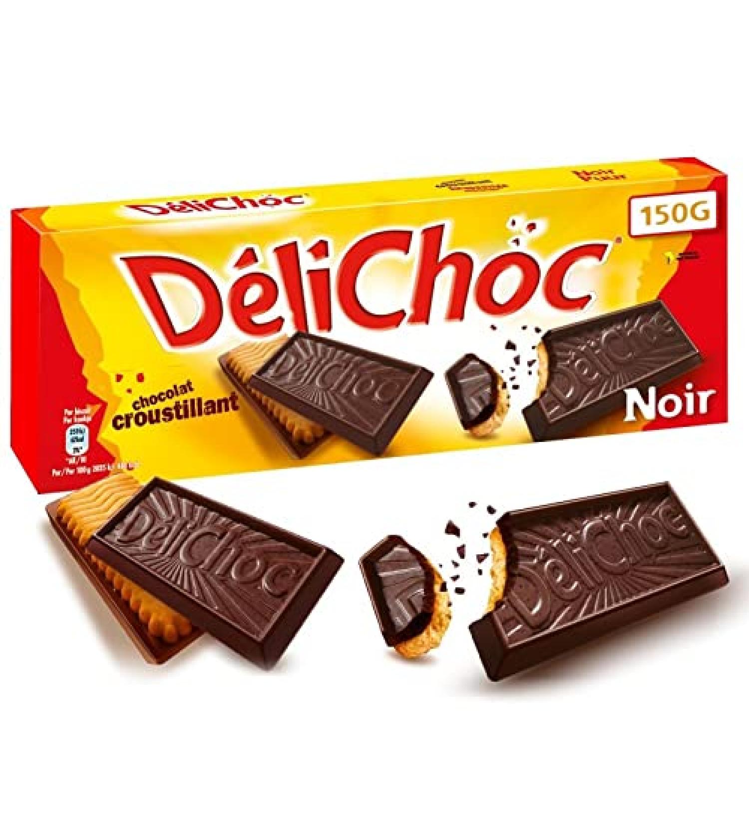 DELICHOC - Dark Chococlat 150G - Pack of 2 - Buy Online on GoSupps.com