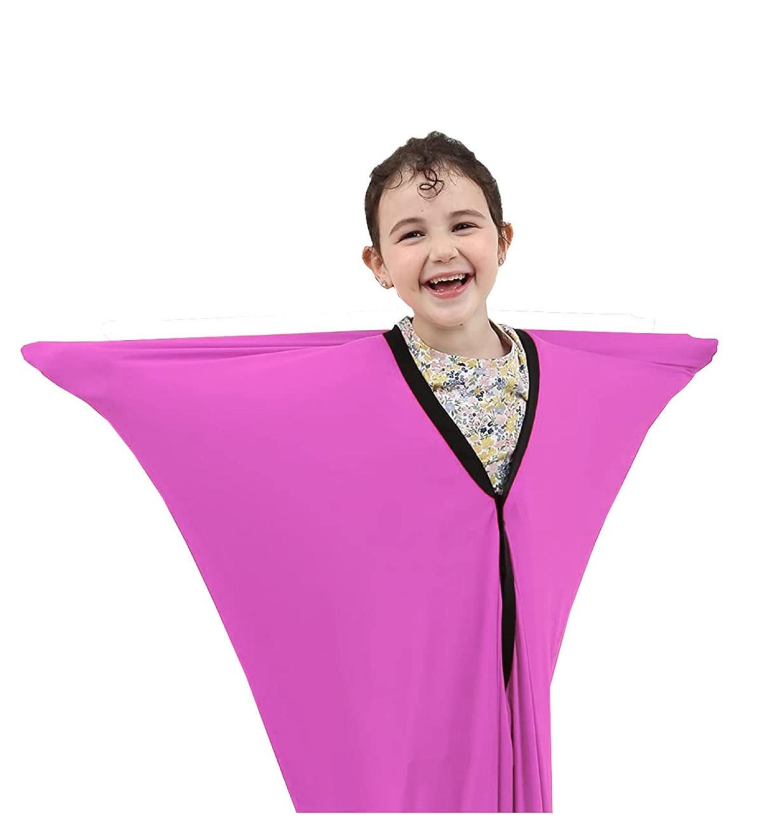 Sensory Body Sock for Kids XL/X-Large Pink Full Body Wrap for Stress Relief - Autism, Anxiety, ADHD, ADD - ZYUBOESO - Buy Online on GoSupps.com