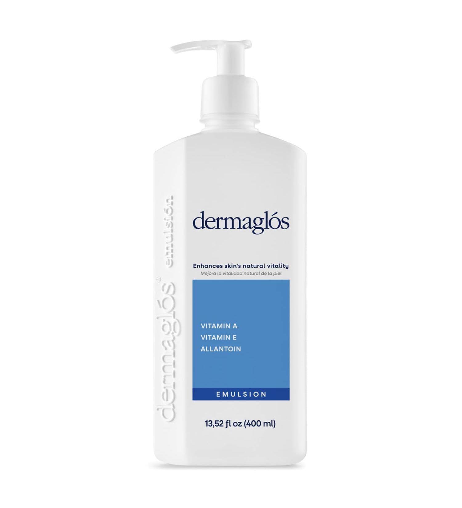 Emulsion Advanced Skin Hydration Body Lotion - Extra Vitamin A & E Allantoin | Regenerating Formula for All Skin Types - 13.52 Fl Oz - Buy Online on GoSupps.com