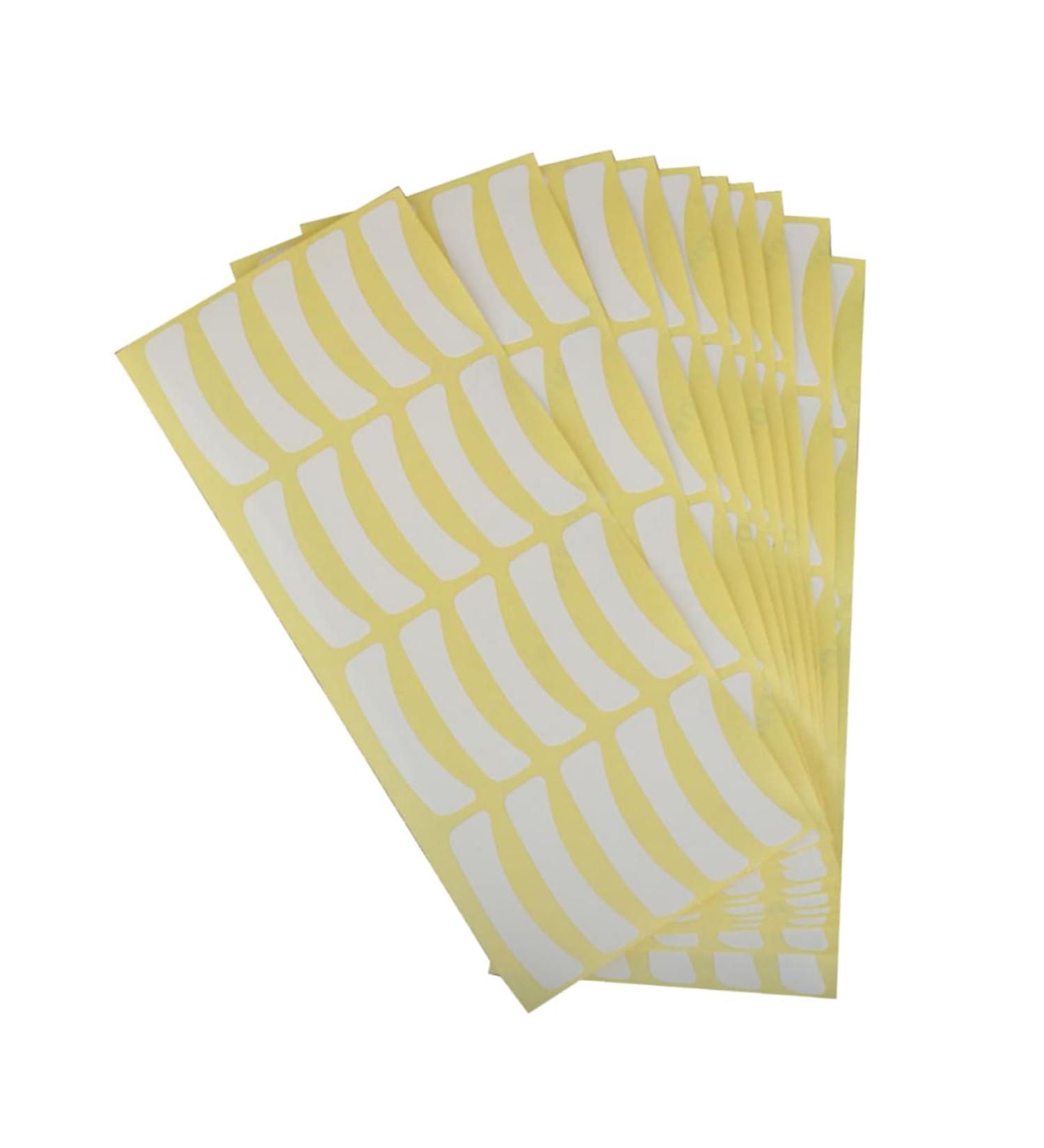 BIUDECO Eyelash Extension Supplies 100pcs Paper Eyelash Shield for Lash Grafting Mask - Buy Online on GoSupps.com