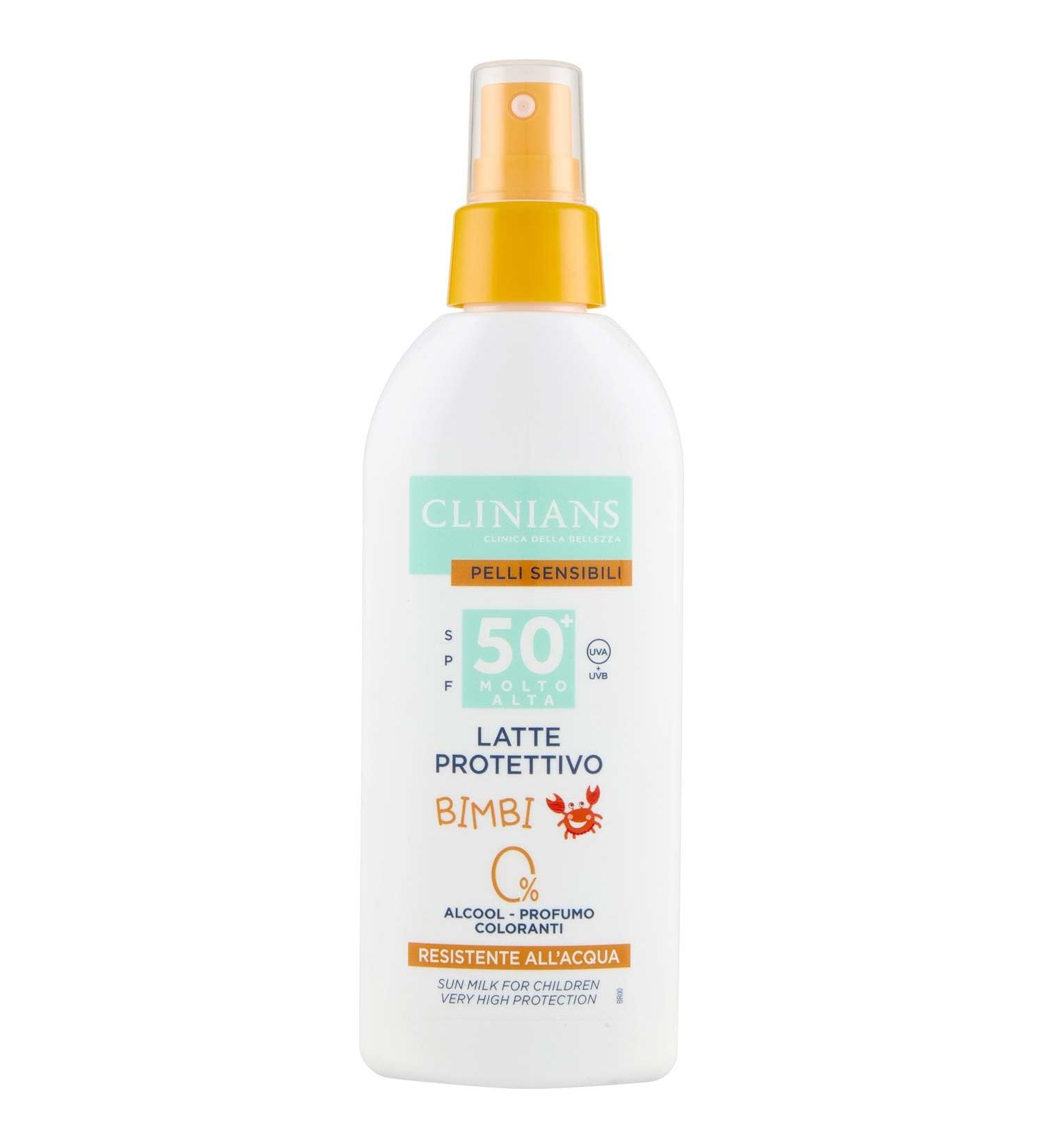  CLINIANS Clinians Sun Milk for Children Sensitive Skin P50+ 150 ml - Buy Online on GoSupps.com