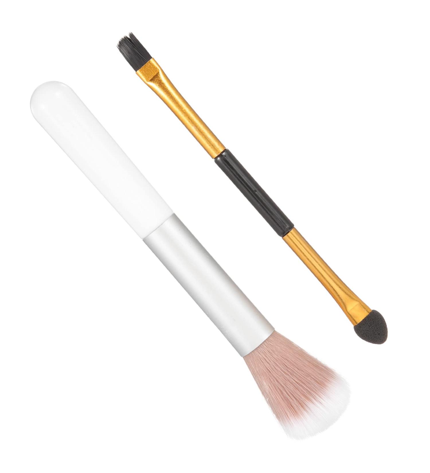 GOOHOCHY 2pcs Makeup Brush Eyeshadow Brush Eyeshadow Smudge Brush Cosmetic Eye Brush Eye Tool Brush Wool - Buy Online on GoSupps.com