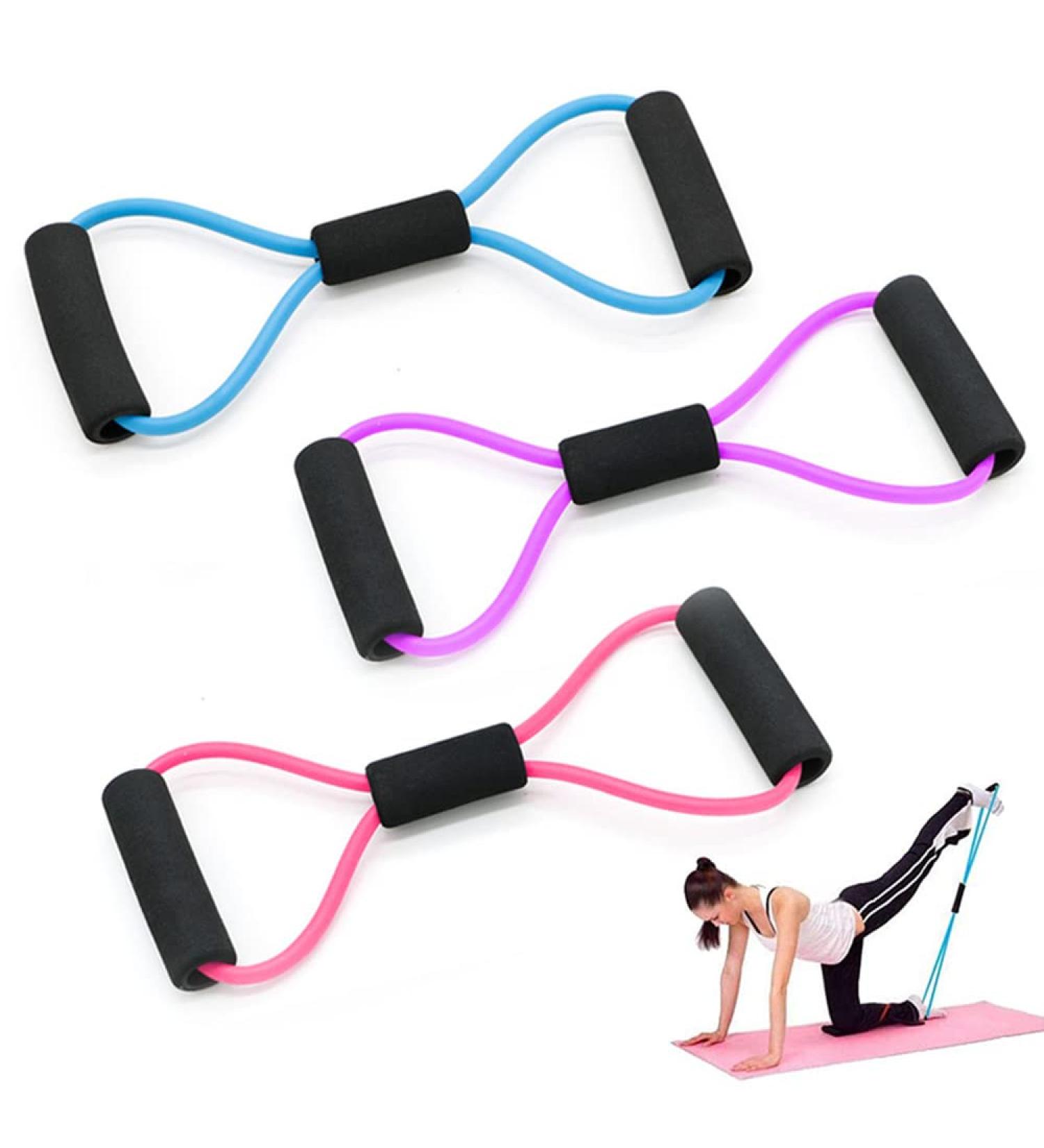 Roysmart Resistance Band Set - 3 Piece Chest Expander for Fitness Training - Buy Online on GoSupps.com