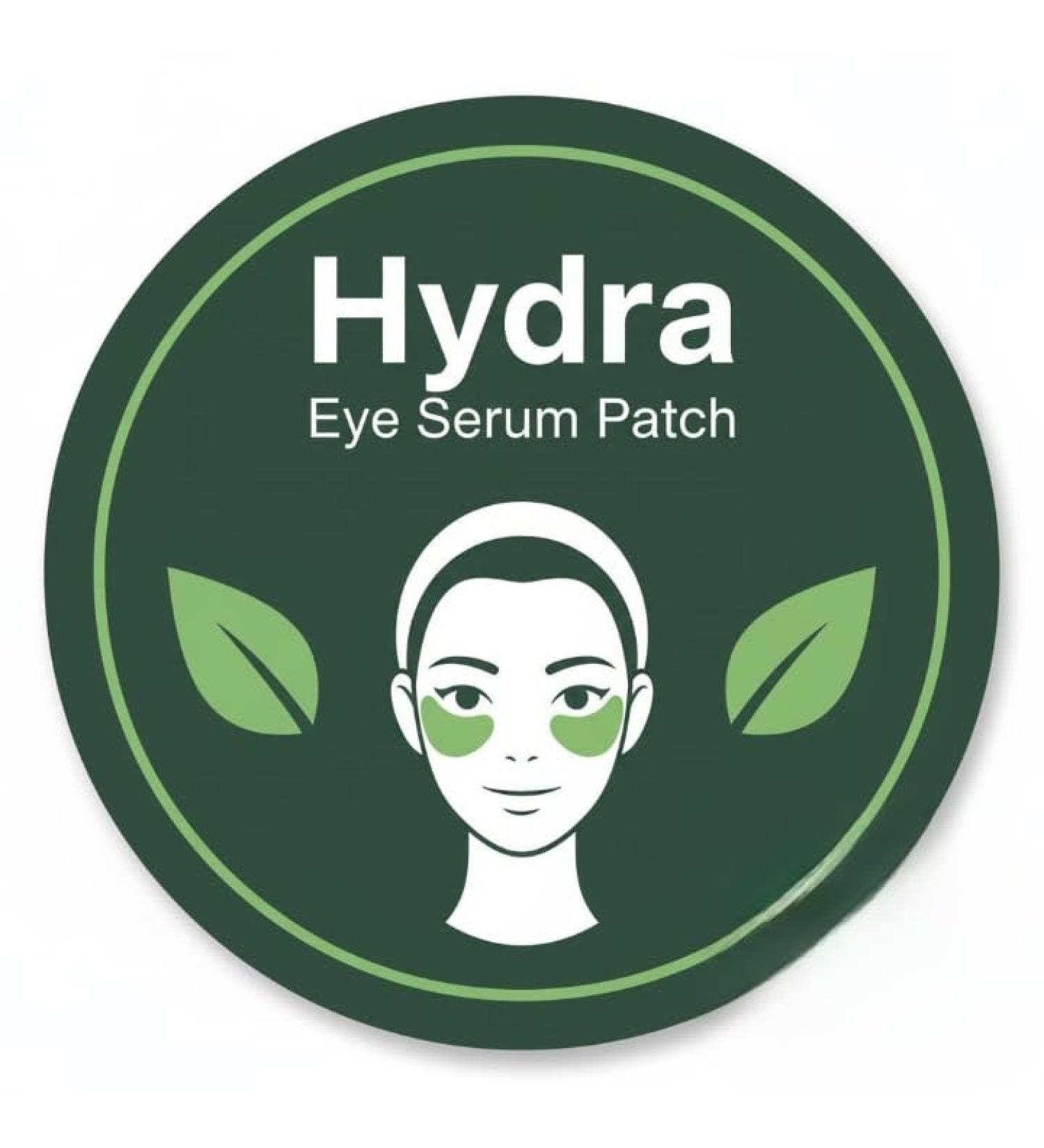 Hydra Under Eye Serum Patches For Dark Circles Fine Lines & Wrinkles|Pack Of 60 Patches 30 Pairs (Aloevera) - Buy Online on GoSupps.com