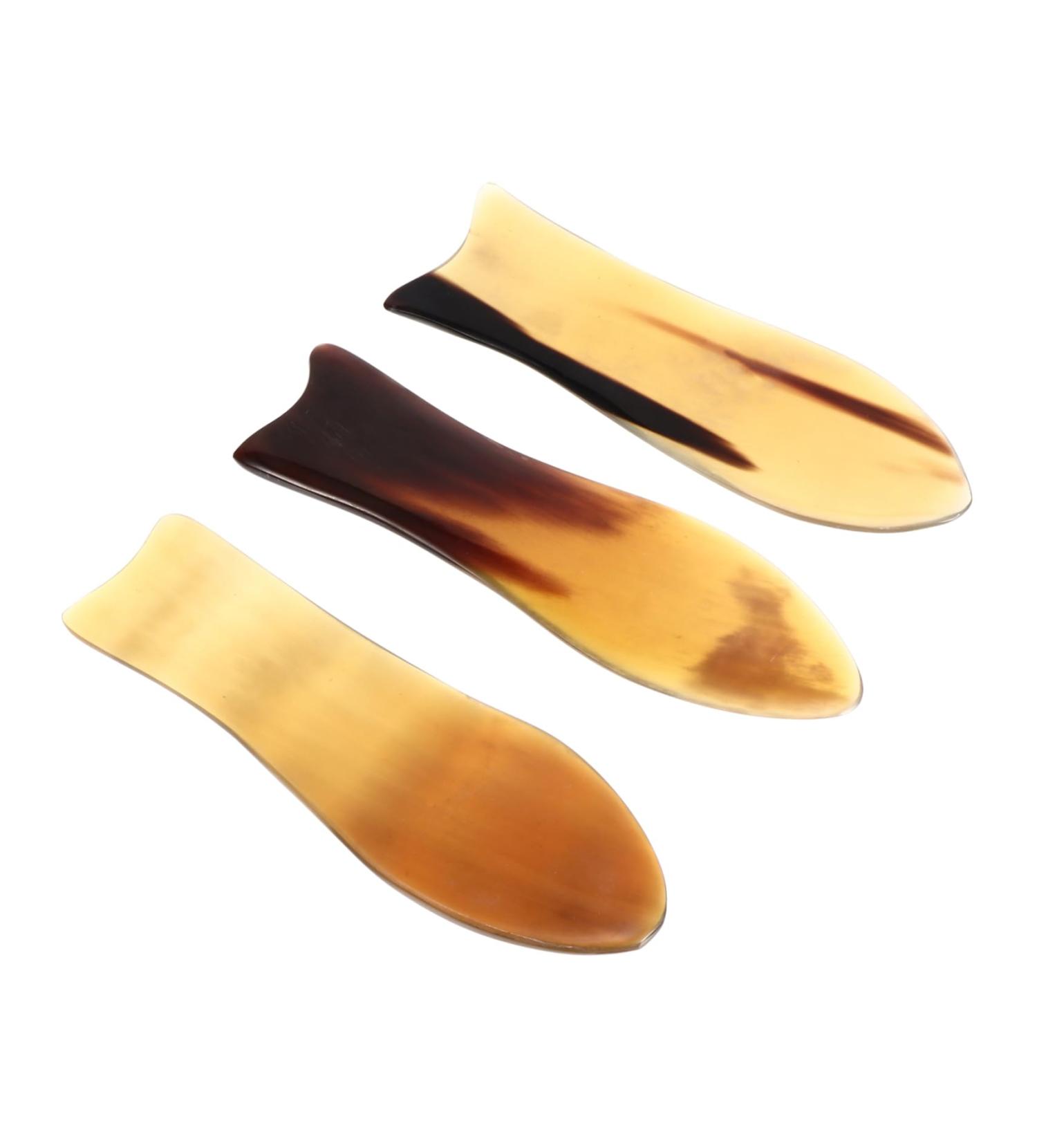 Minkissy 6-Piece Horn Gua Sha Massage Set | Cabbage Board & Skin Massage Tools | Jade Face Roller & Ochsenhorn Boards for Glowing Skin - Buy Online on GoSupps.com