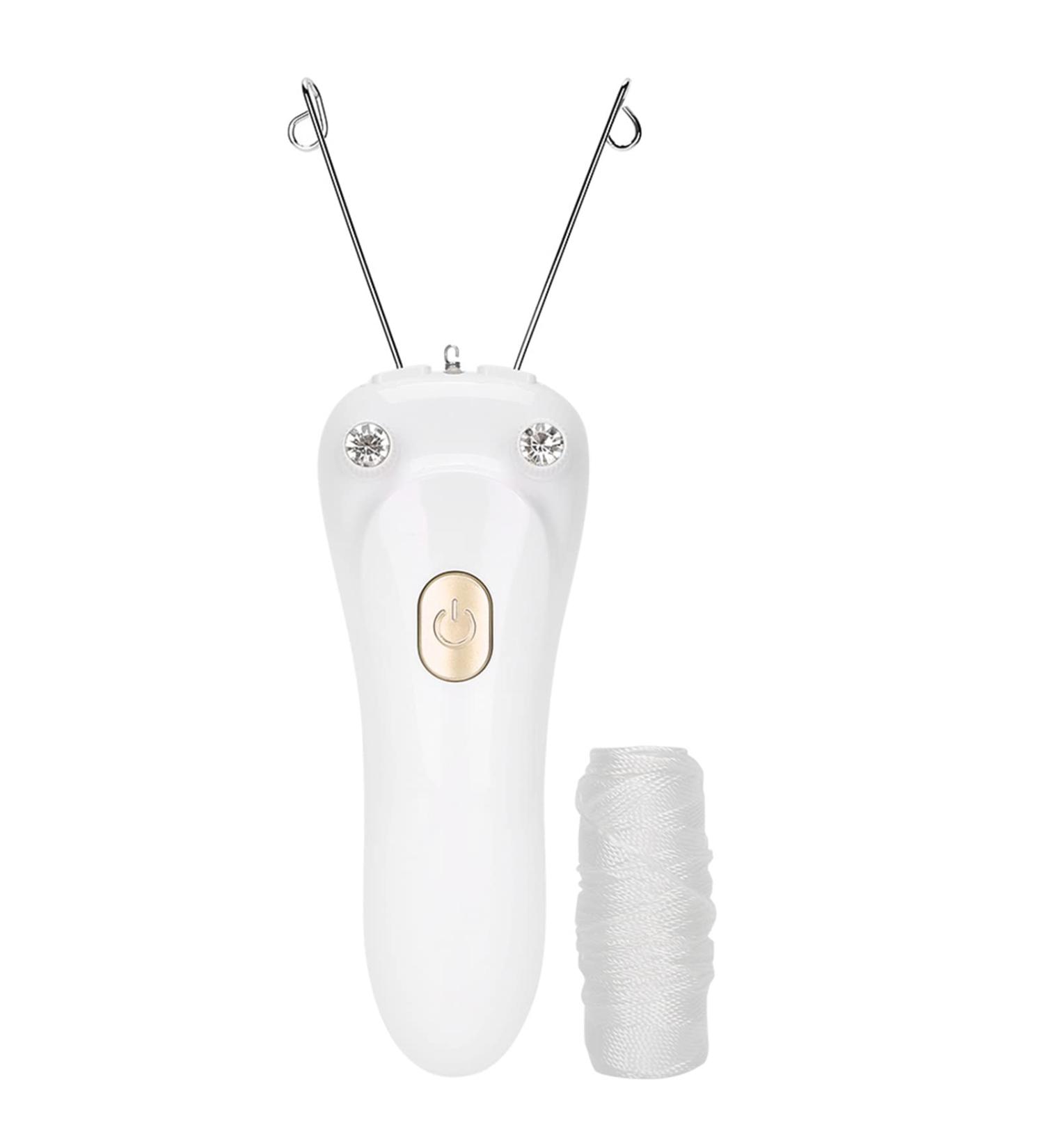 Threading Epilator Safe Electric Threading Epilator Physical Depilation Armpit Arms for Woman Face (Gold) - Buy Online on GoSupps.com