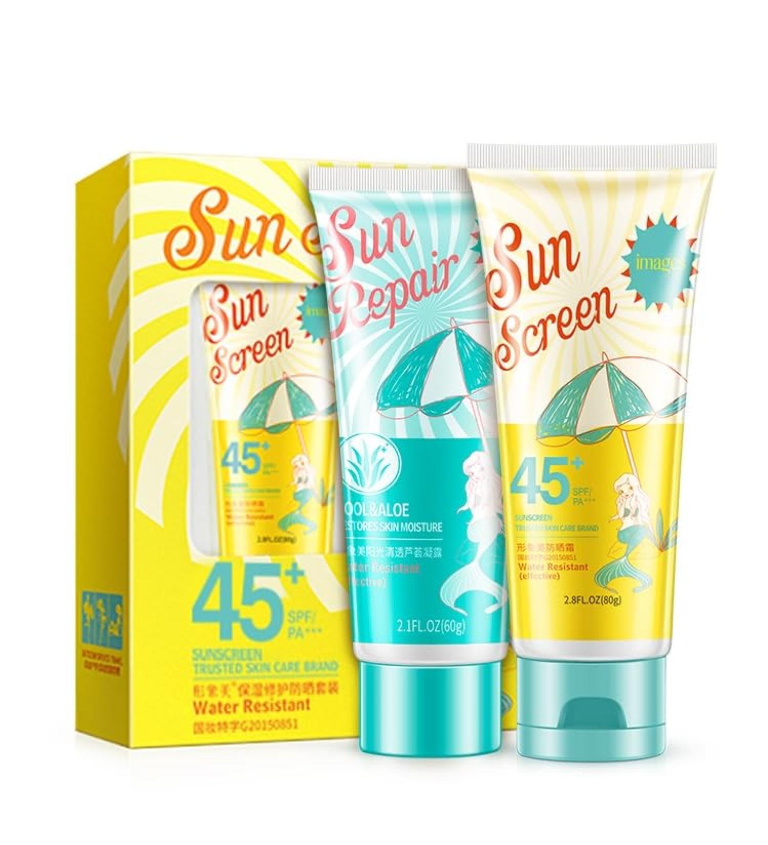 Moisturizing Sunscreen SPF 50+ PA++++ | Lightweight Face Moisturizer & Sun Protection - Buy Online on GoSupps.com