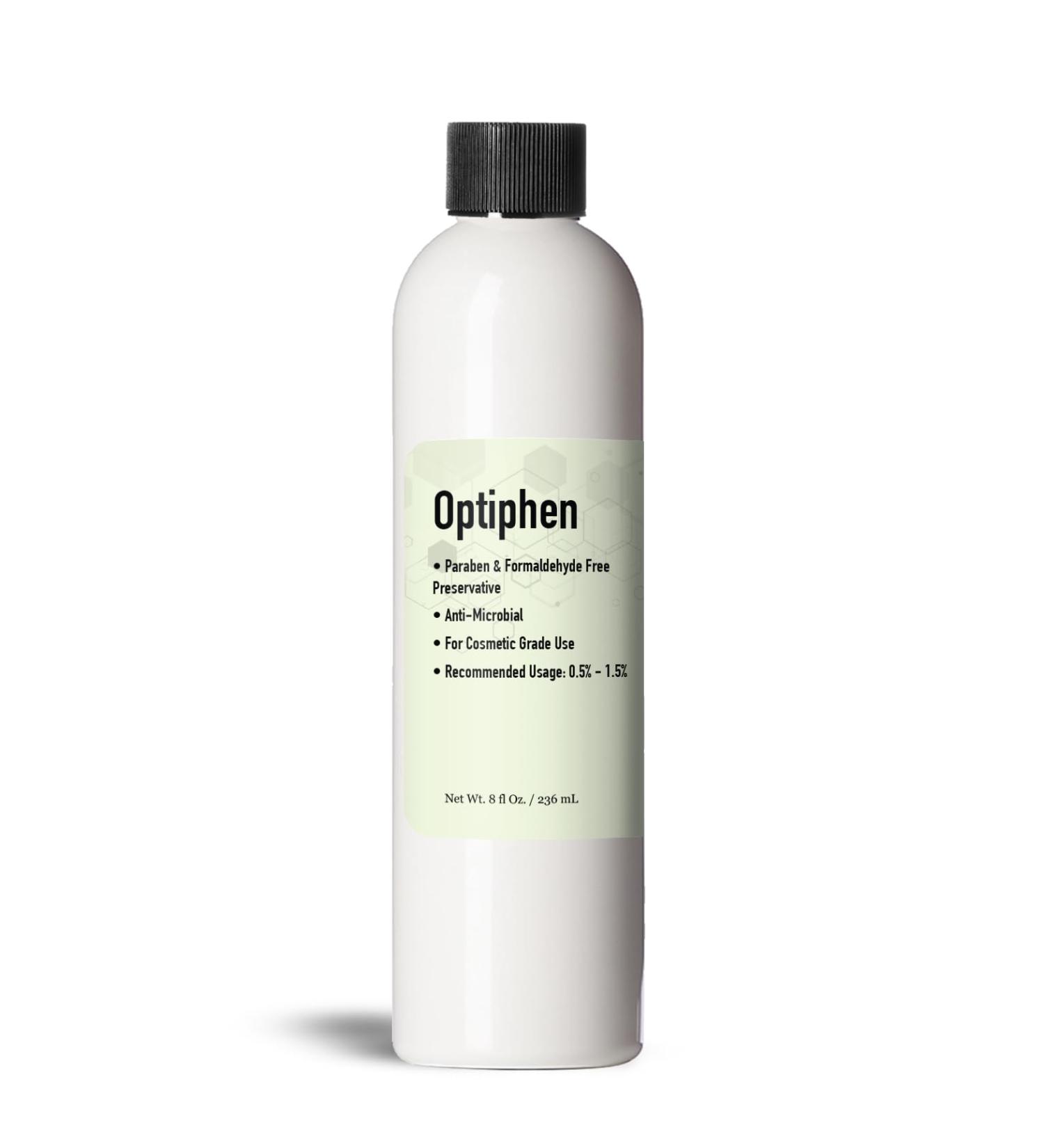 Talsen Chemicals Optiphen Preservative Liquid (8 Oz / 236 mL) Optiphen Natural Preservative for Cosmetics Water Soluble Paraben Free Broad Spectrum Preservative for Lotion Making - Buy Online on GoSupps.com