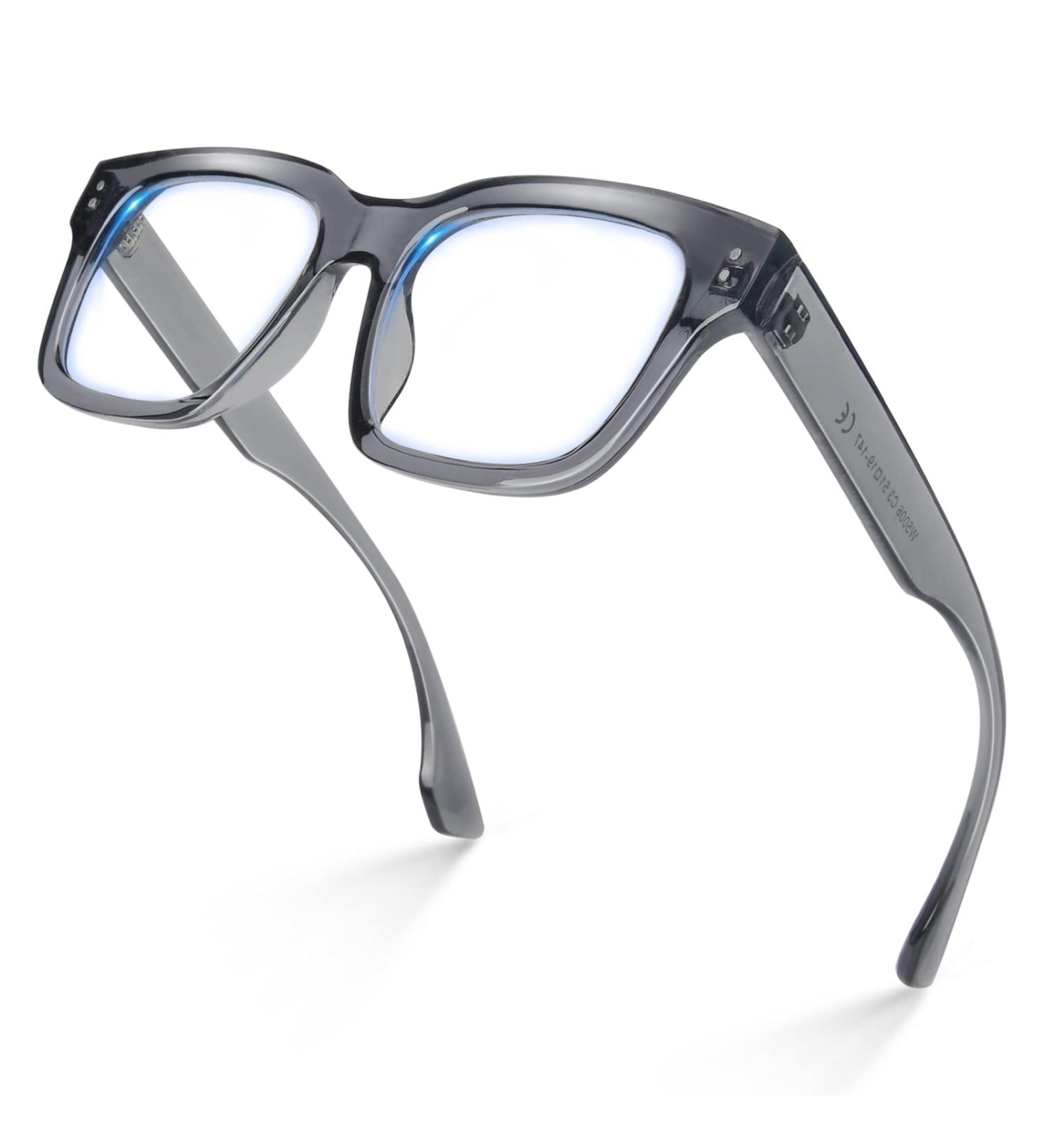 VISOONE Retro Rectangle Blue Light Blocking Glasses for Small Faces | TR90 Computer & Gaming Eyewear for Men & Women - Buy Online on GoSupps.com