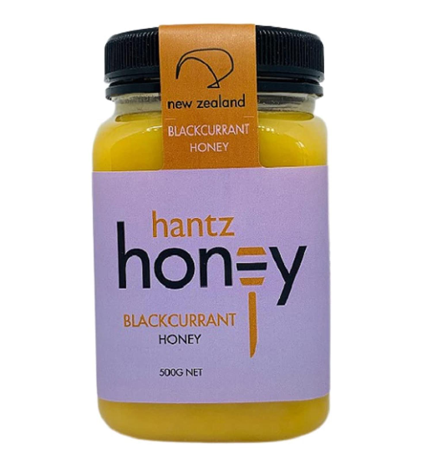Hantz Blackcurrant Blossom Honey 500g Zealand - Buy Online on GoSupps.com