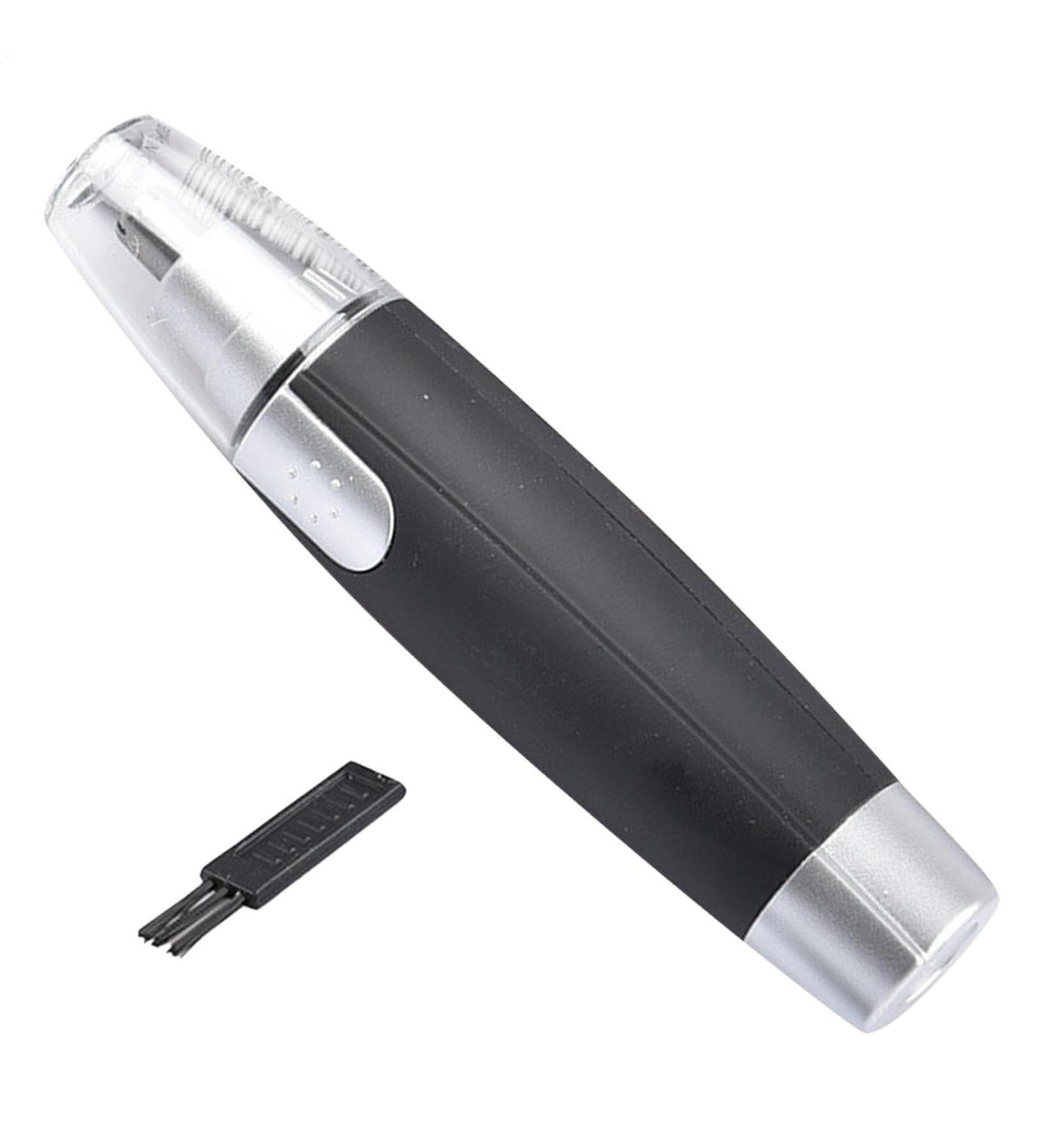Mens Nose Hair Trimmer Electric Nose Ear and Eyebrow Hair Remover Battery Operated Waterproof and Precision Care Kit Painless and portable facial hair solution for facial hair - Buy Online on GoSupps.com
