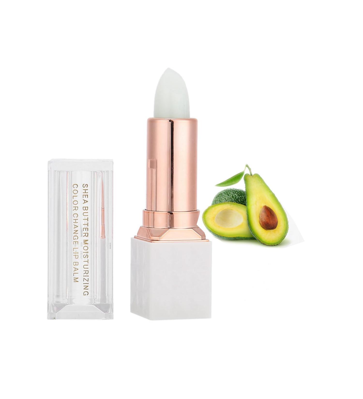 Lip Balm 3.5g Shea Butter Nourishing Moisturizing Color Changing Lip Balm Gloss Lip Care Long Lasting Lipstick Lip Care Supplies for Cracked Chapped or Dry Lips - Buy Online on GoSupps.com