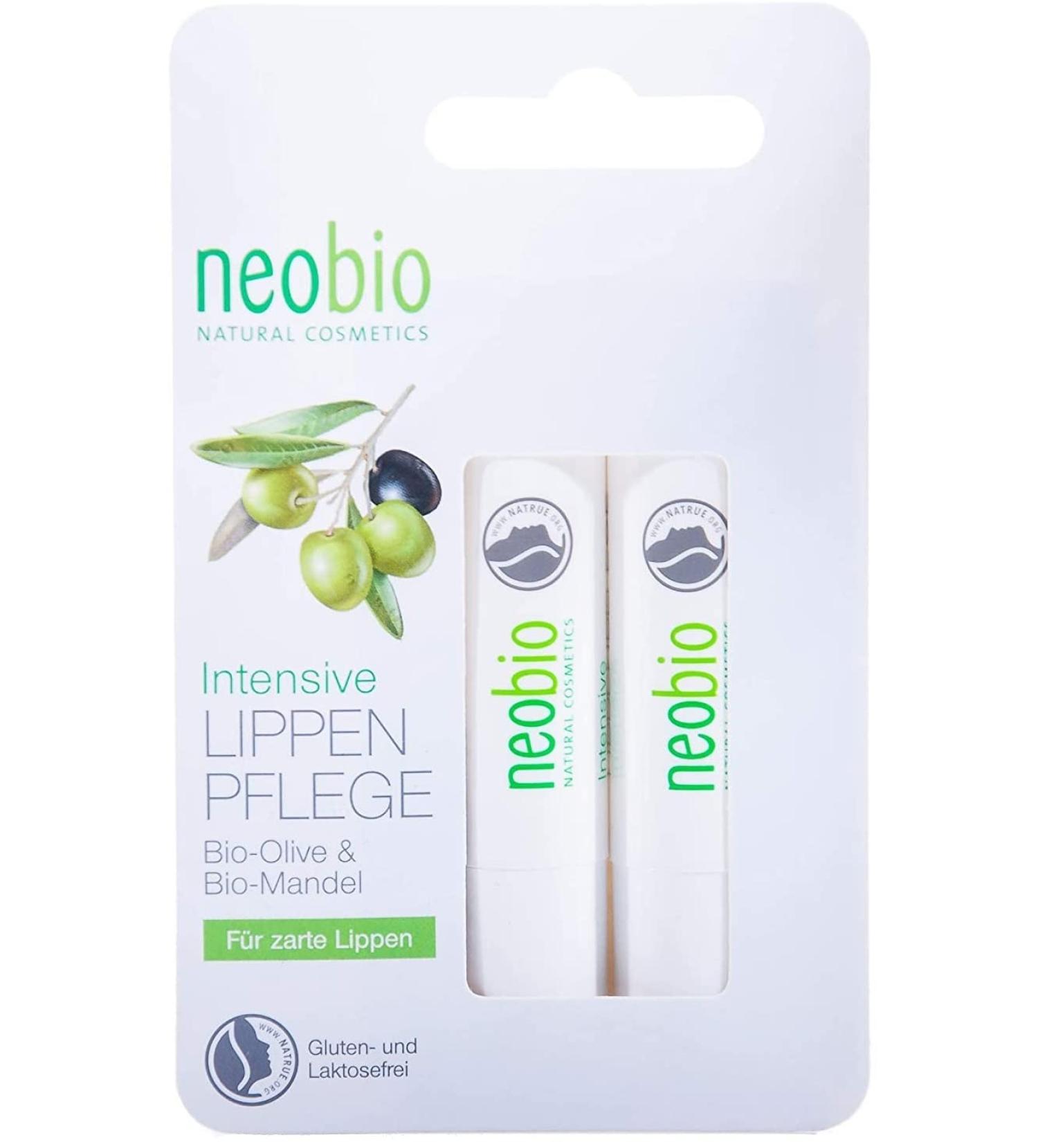 Neobio lip care 4.8 grams 2 pieces