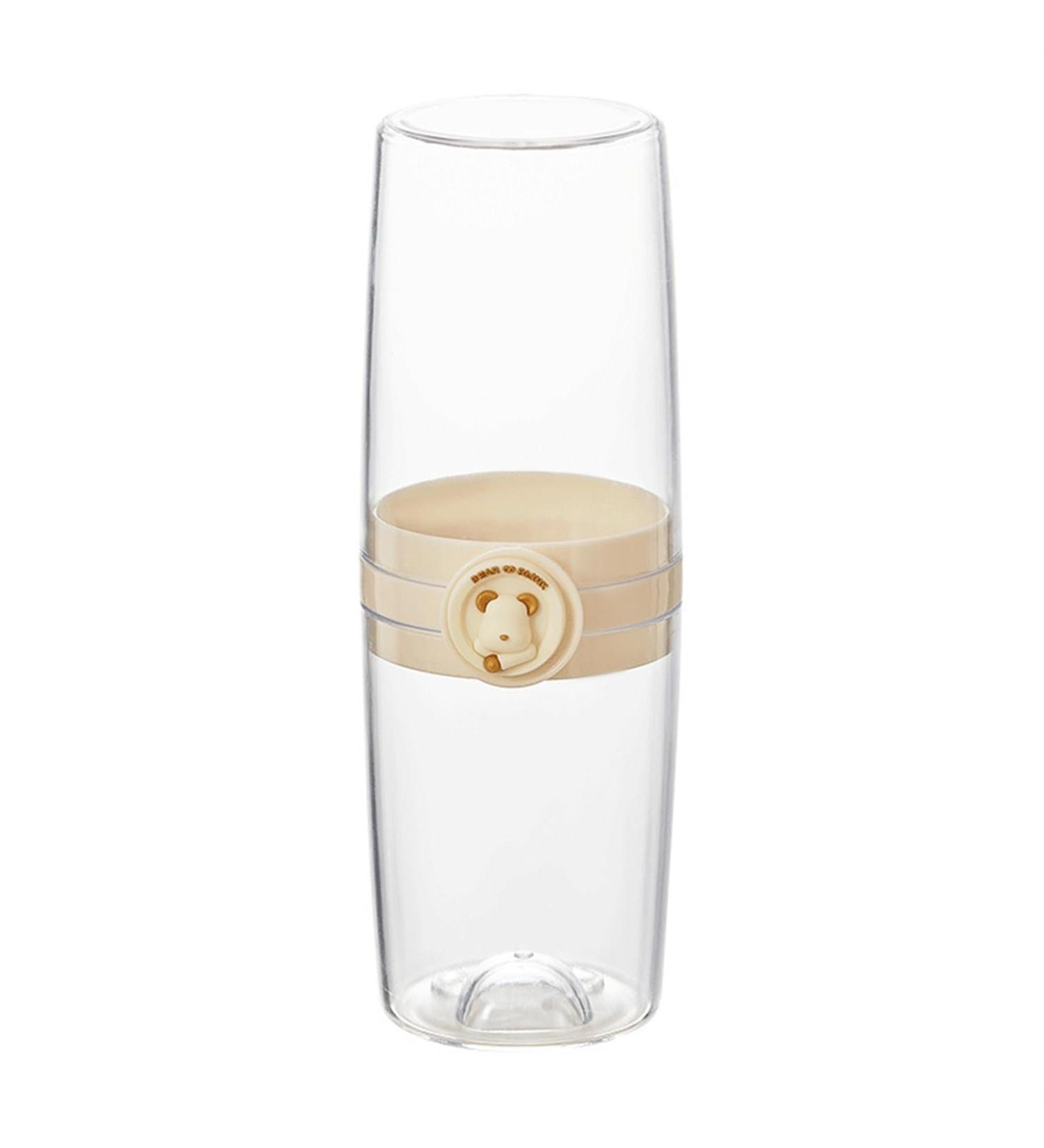 Portable Travel Toothbrush Holder & Mouthwash Cup Set - Perfect Toiletry Organizer for Business & Travel - Buy Online on GoSupps.com