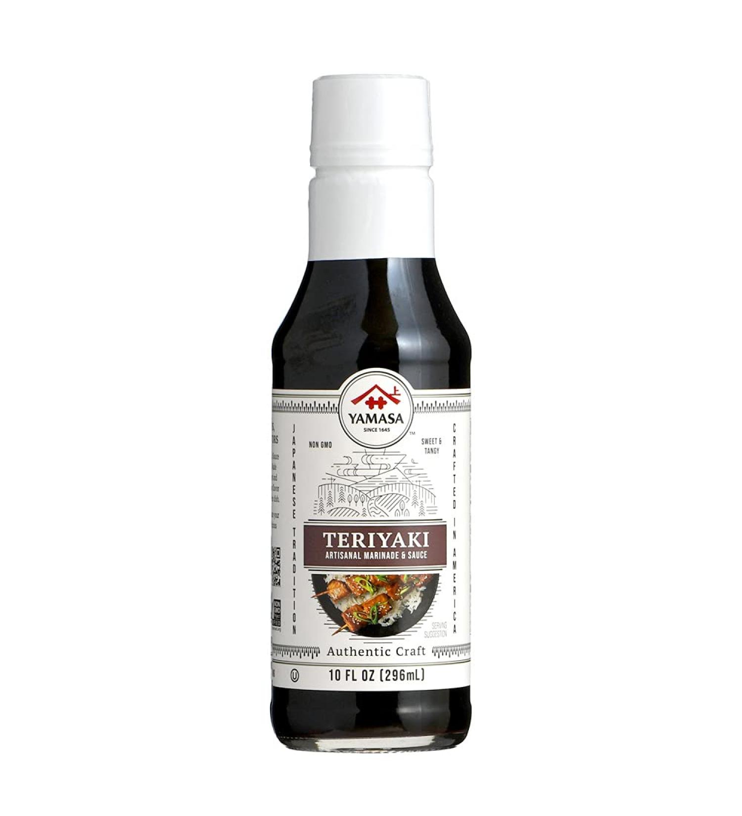 Yamasa Artisanal Teriyaki Marinade Sauce 10fl oz - Non-GMO - Buy Online on GoSupps.com