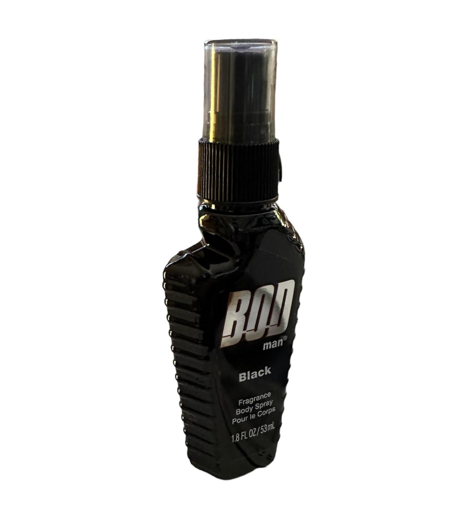 Bod Man Black by Parfums De Coeur Body Spray 1.8 oz for Men - Buy Online on GoSupps.com