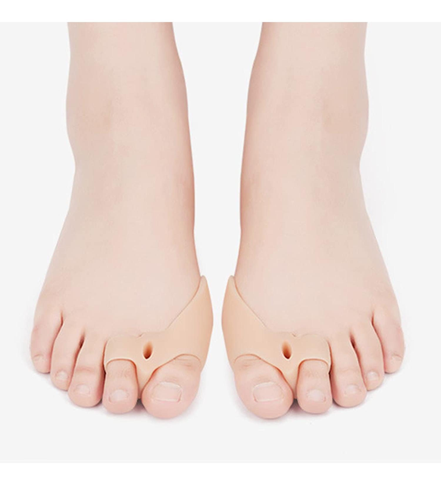 Icehao Toe Valgus Corrector & Bunion Straightener | Joint Pain Relief Aid | 24-Hour Painless Correction | 1 Pair | Complexion - Buy Online on GoSupps.com