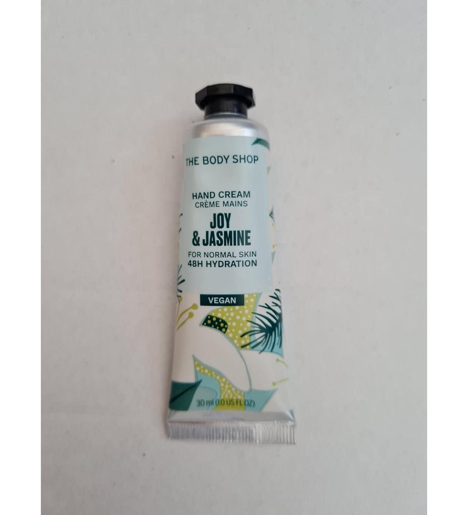 THE BODY SHOP Joy & Jasmine Hand Cream 48HR HYDRATION FLORAL & FESTIVE SCENT VEGAN 30 ML - Buy Online on GoSupps.com