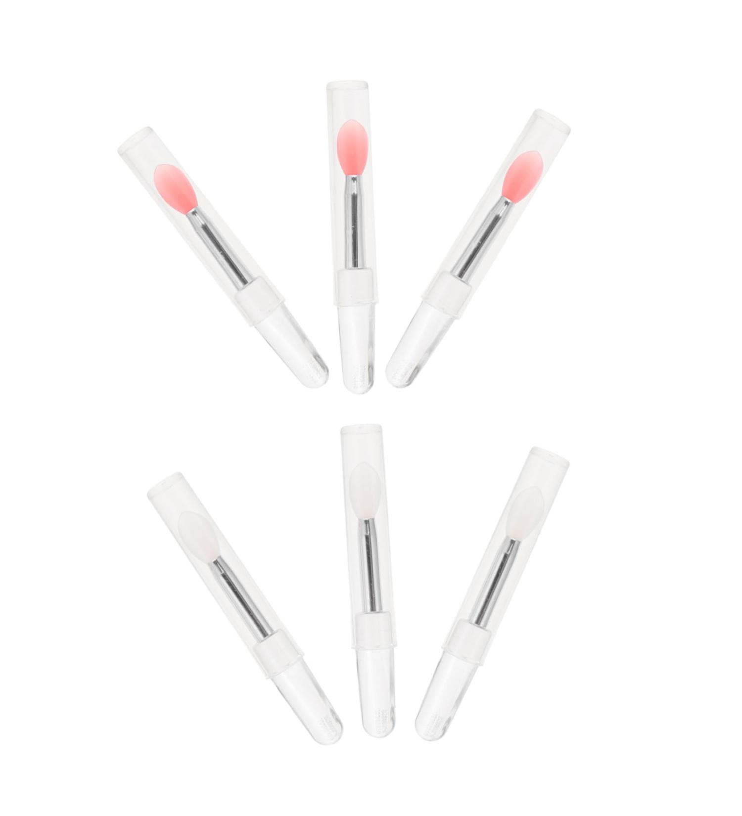 6pcs Silicone Lip Mask Brush Set - Lipstick Applicator & Makeup Tool for Perfect Lips - Buy Online on GoSupps.com
