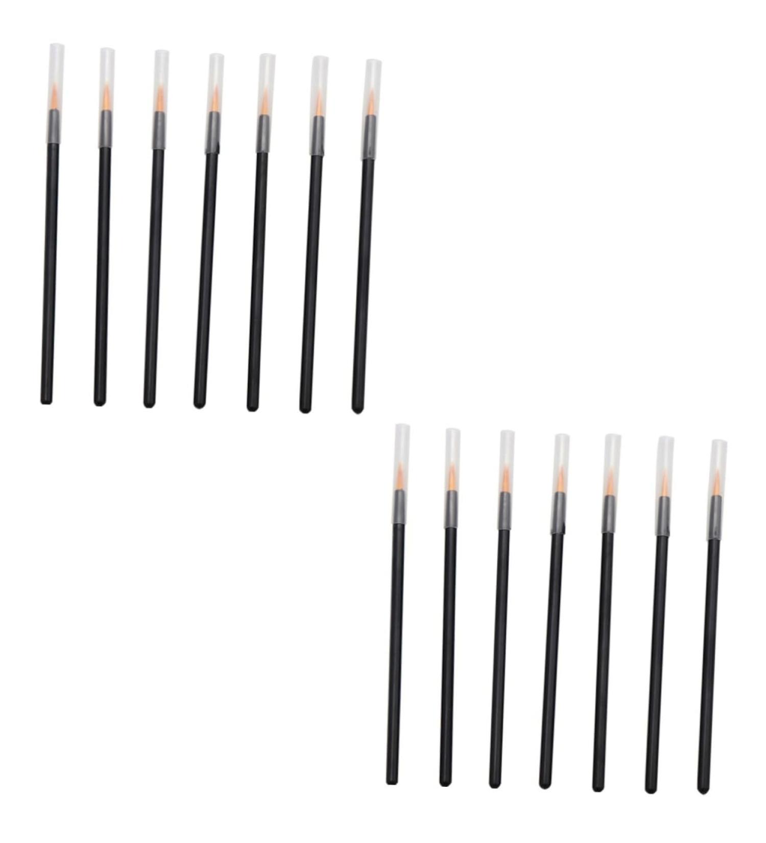 MAGICLULU 200 Pcs Eye Makeup Tools Lip Liner Marker Eyeliner Makeup Brush Disposable Liquid Eyeliner - Buy Online on GoSupps.com