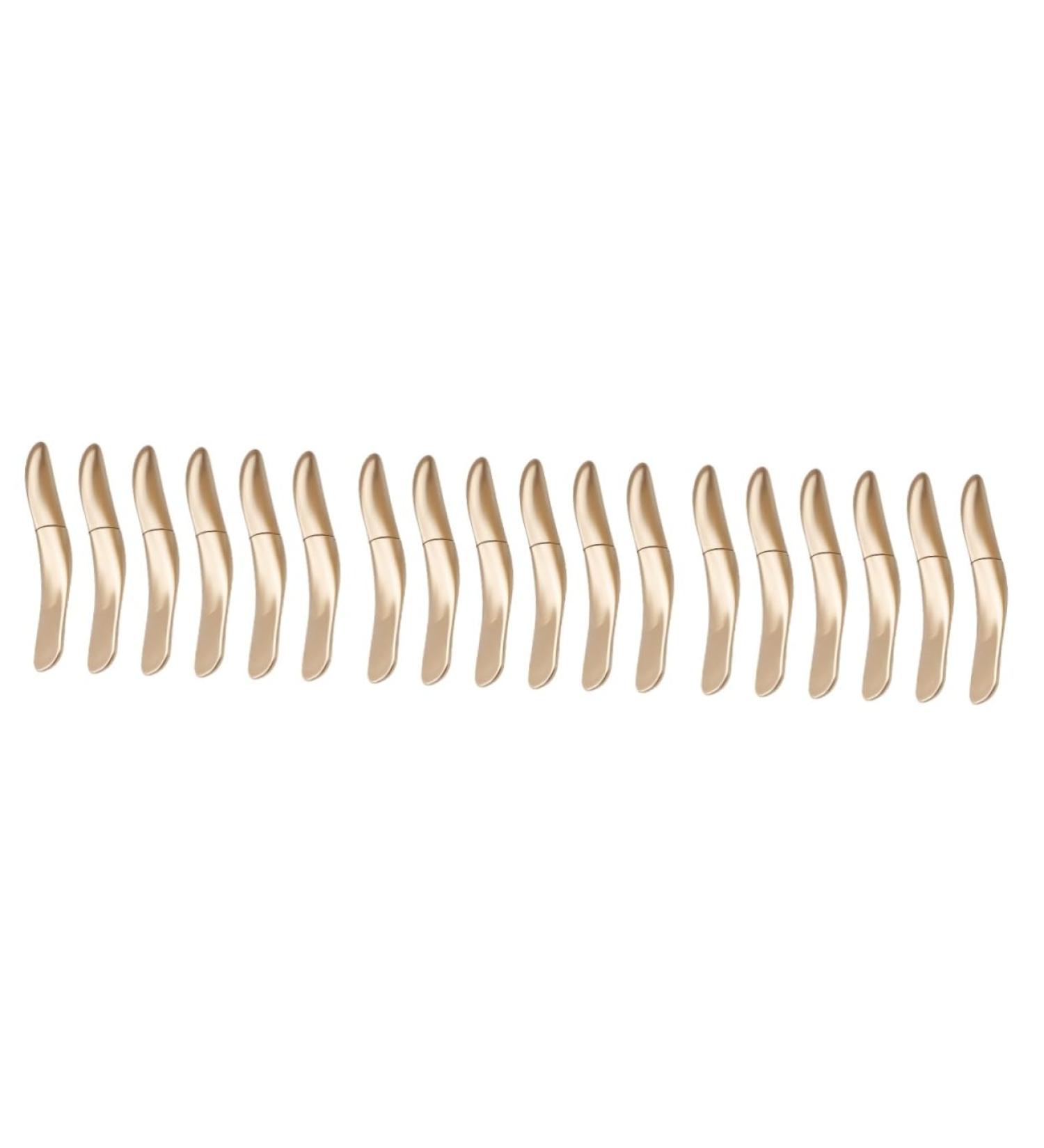 Healeved 18 Pcs Eyeliner Empty Tube oil Lash Serum Portable Mascara Bottles Eyeliner Liquid Tube Abs 1 g (Pack of 1) Goldenx3pcs - Buy Online on GoSupps.com