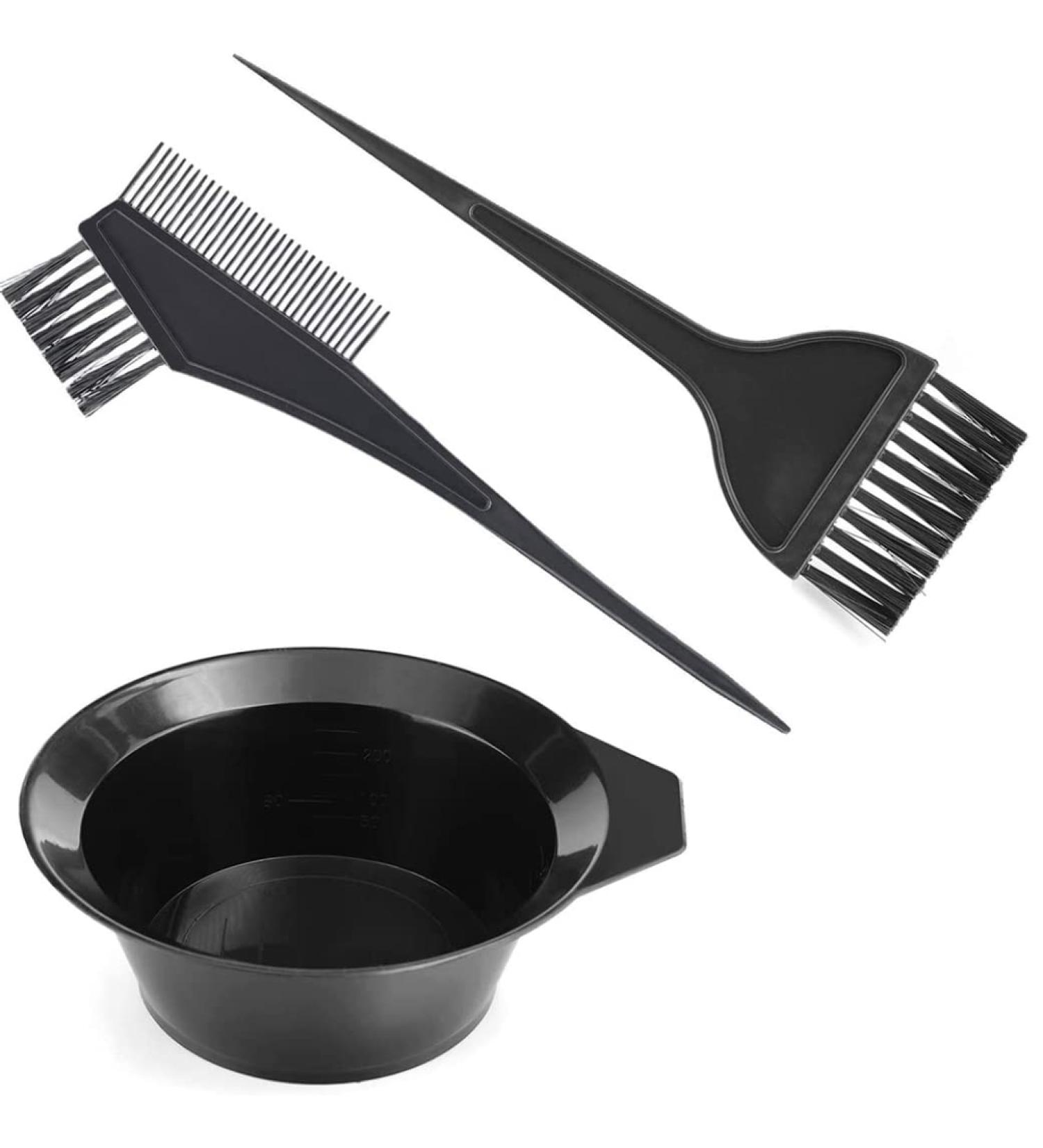 DierCosy Hair Color Comb & Brush Set | DIY Hair Coloring Pages with Mixing Bowl | Salon Quality Hair Coloring Tools - Buy Online on GoSupps.com