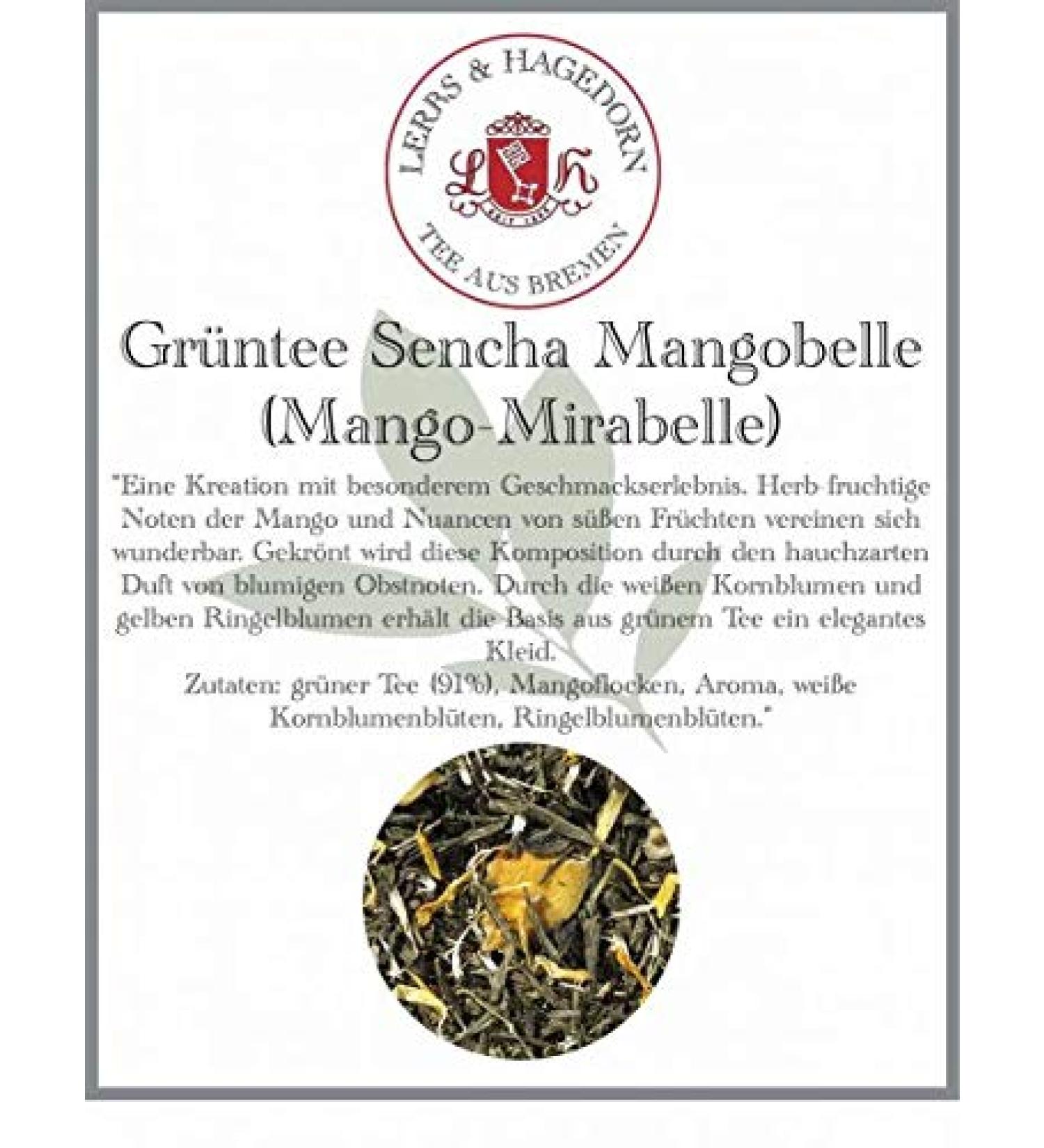  Lerbs & Hagedorn Mangobell Green Tea 1kg - Mangobell Green Tea 1kg - Buy Online on GoSupps.com