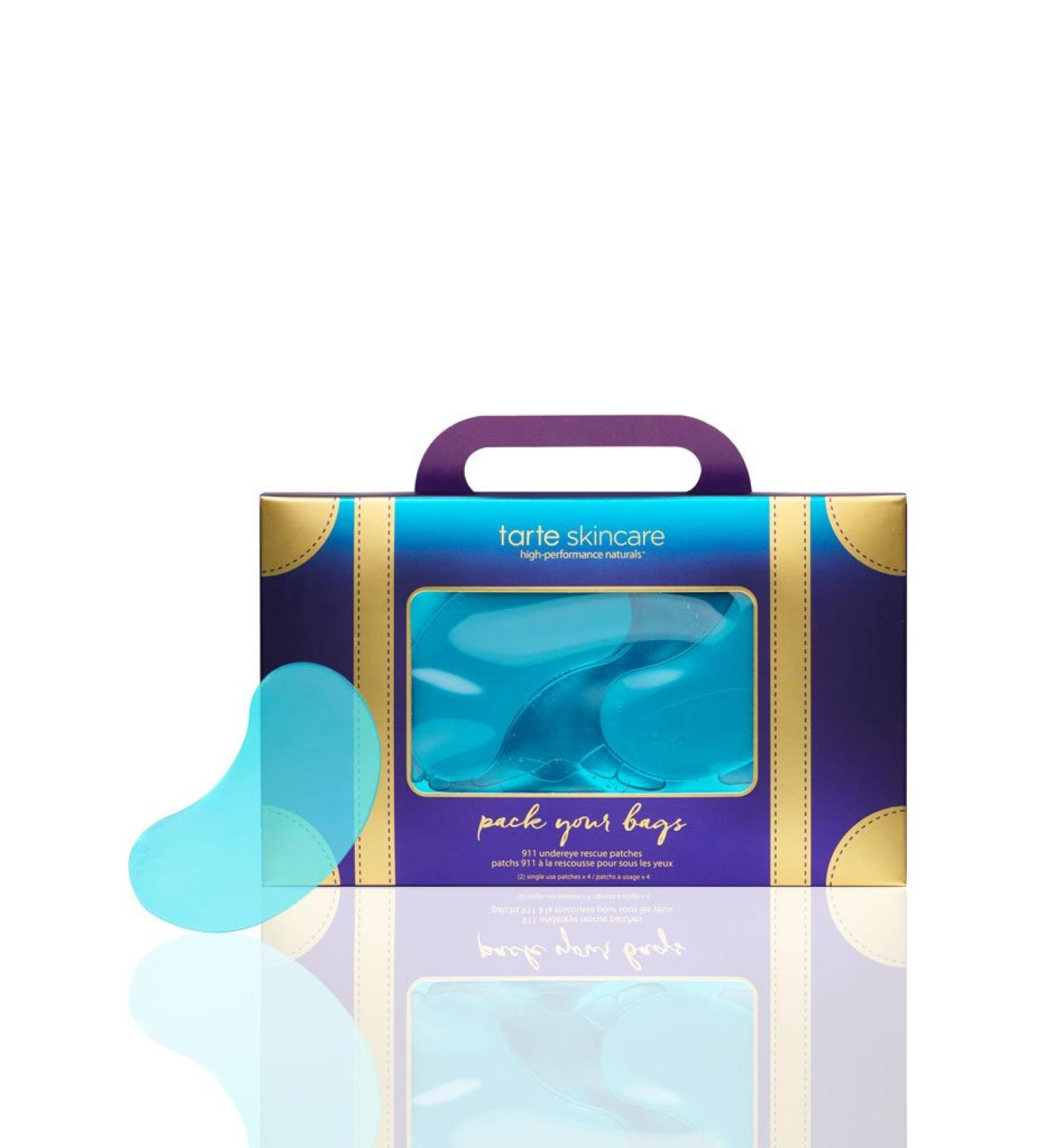 Tarte Pack Your Bags 911 Undereye Rescue Patches Set of 4 - Fast-acting Solution for Puffy Eyes - Buy Online on GoSupps.com