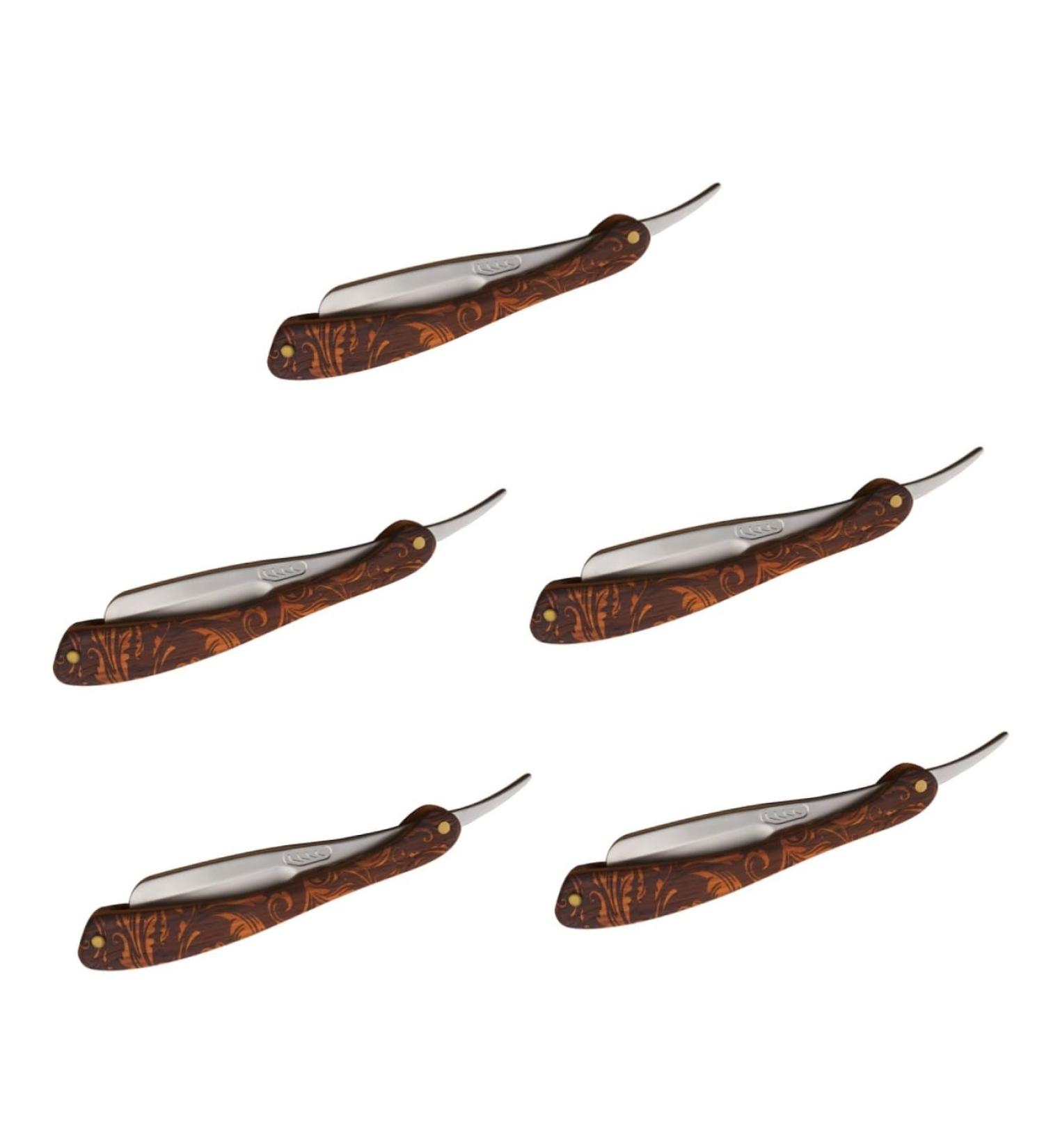 Beaupretty Folding Knife Hairdressing Razor - Stainless Steel Safety Blade for Men | Vintage Hairdresser Supplies - Buy Online on GoSupps.com