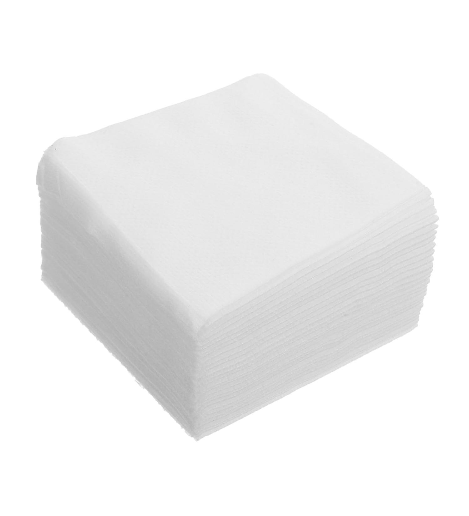 200pcs Non-Woven Facial Cleansing Pads - Makeup & Nail Polish Remover | Eco-Friendly Facial Pads for All Skin Types - Buy Online on GoSupps.com