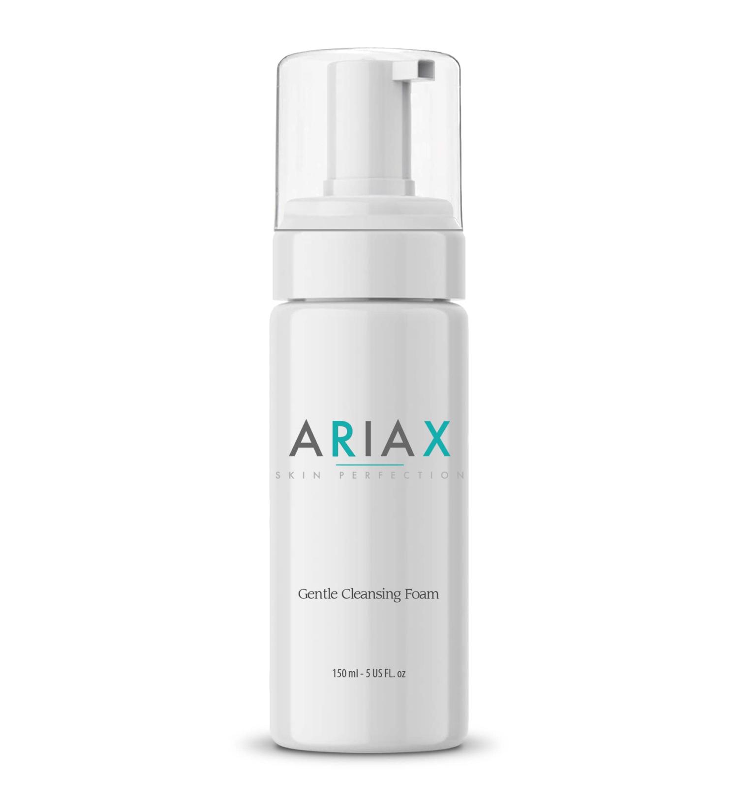AriaX Premium Gentle Cleansing Foam 5 oz - Best International Shipping | Gentle Cleanser for All Skin Types - Buy Online on GoSupps.com
