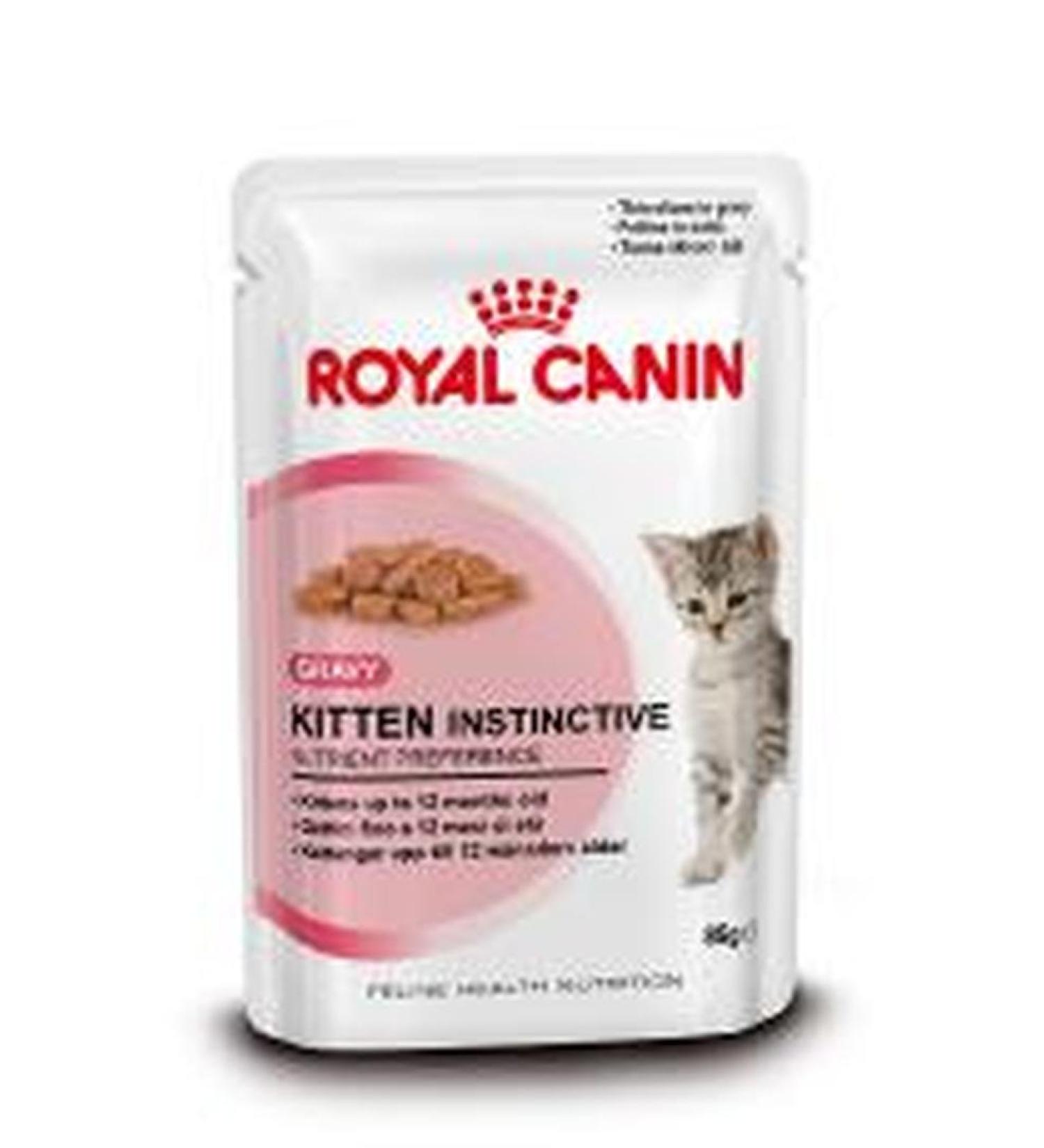 Rc Cat Kitten Pouch Instinctive In Gravy 4-12 Months 85g (Pack of 12)