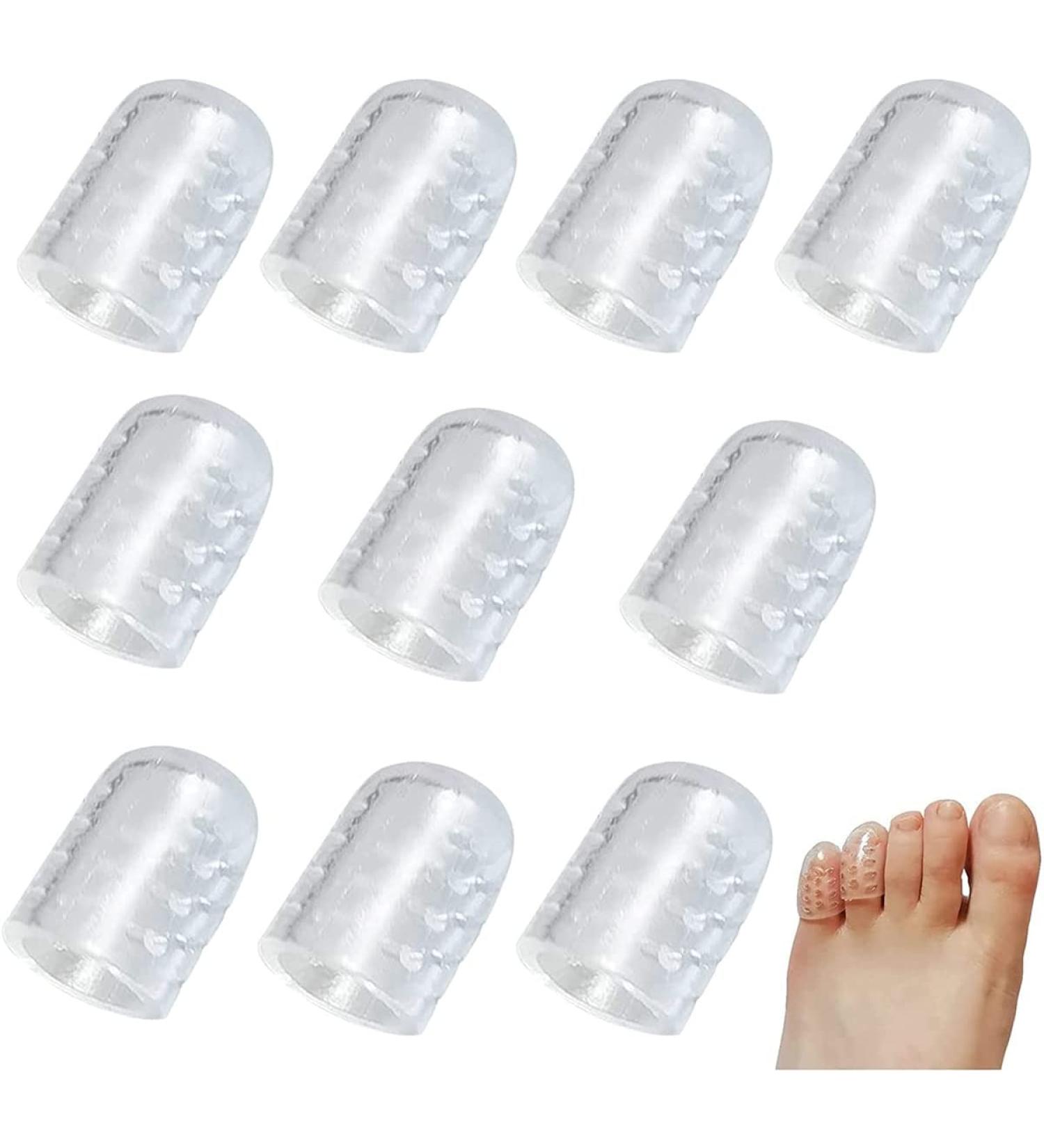 Silicone Toe Covers - Anti-Friction Protectors for Men and Women (30Pcs) - Buy Online on GoSupps.com