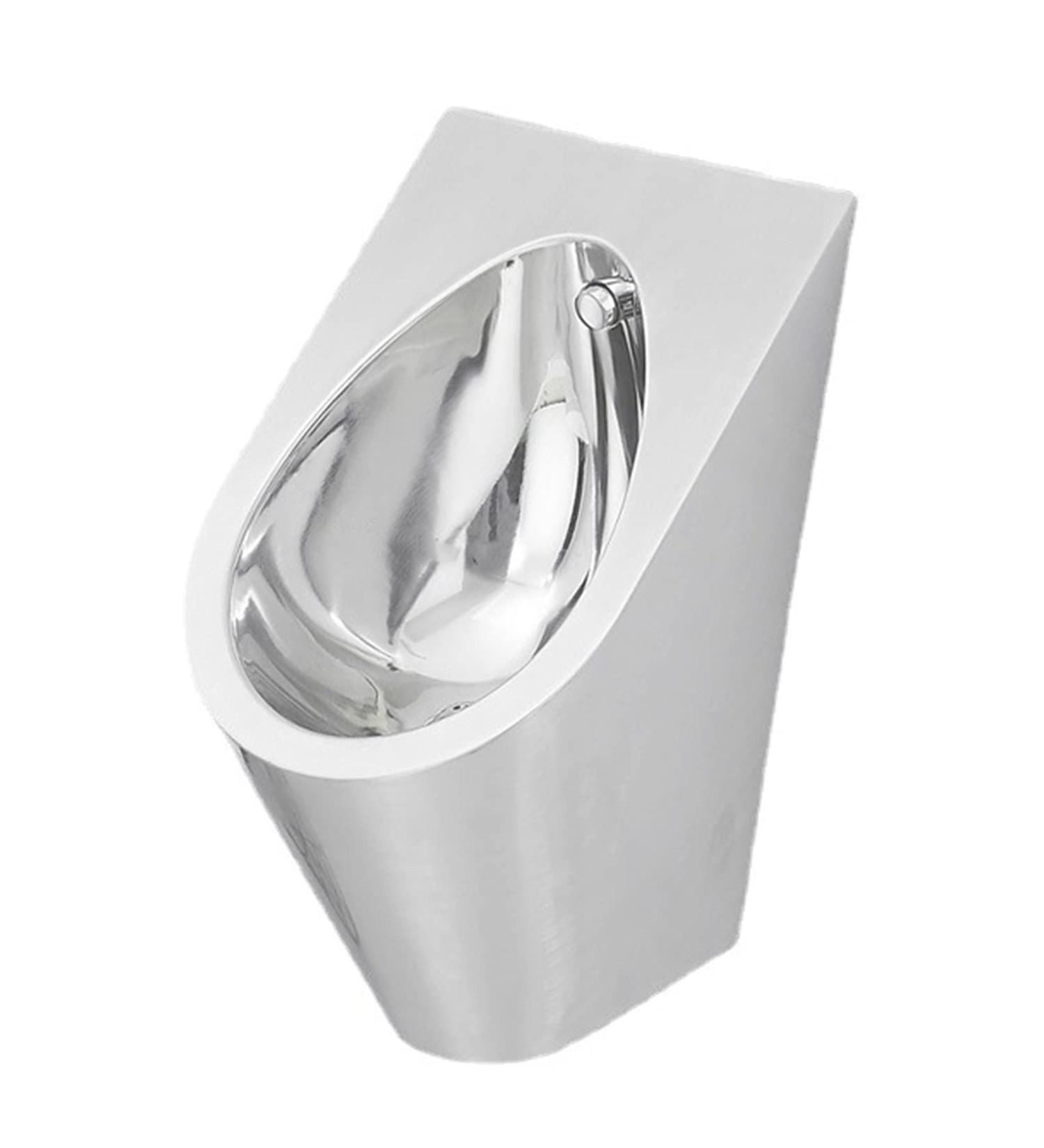 Household Items Vertical Stainless Steel Steel Urinal High-Efficiency Induction Flushing Men's Urinal Bathroom Accessories Urinal Suitable for Various Families Hotels Re (Single Piece Urinal) - Buy Online on GoSupps.com