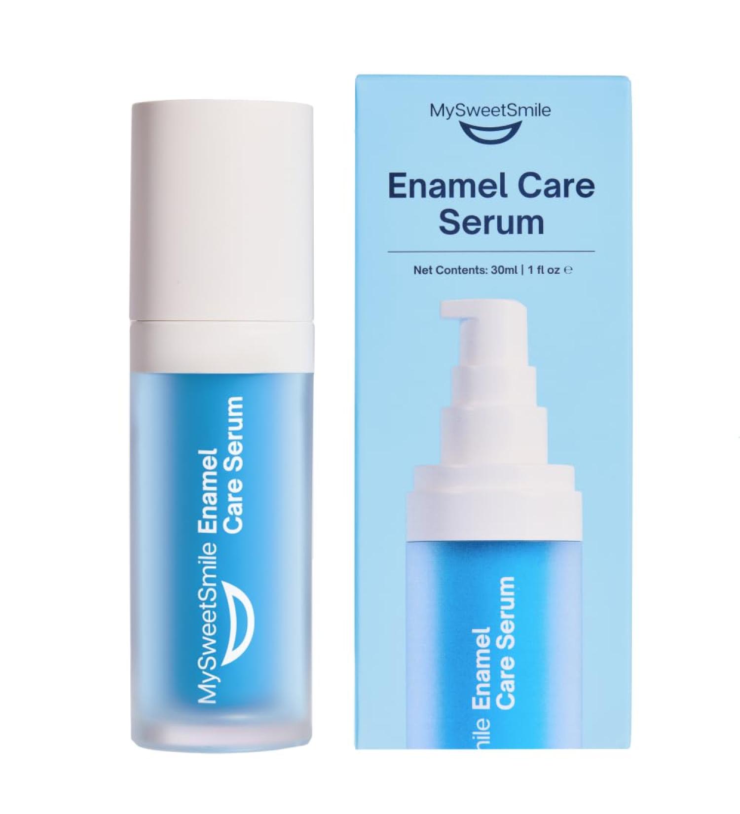 MySweetSmile nHA+ Enamel Care Serum - Sensitive Teeth Relief & Tooth Repair - Mint Flavour Hydroxyapatite Toothpaste 30mL - International Shipping Available - Buy Online on GoSupps.com