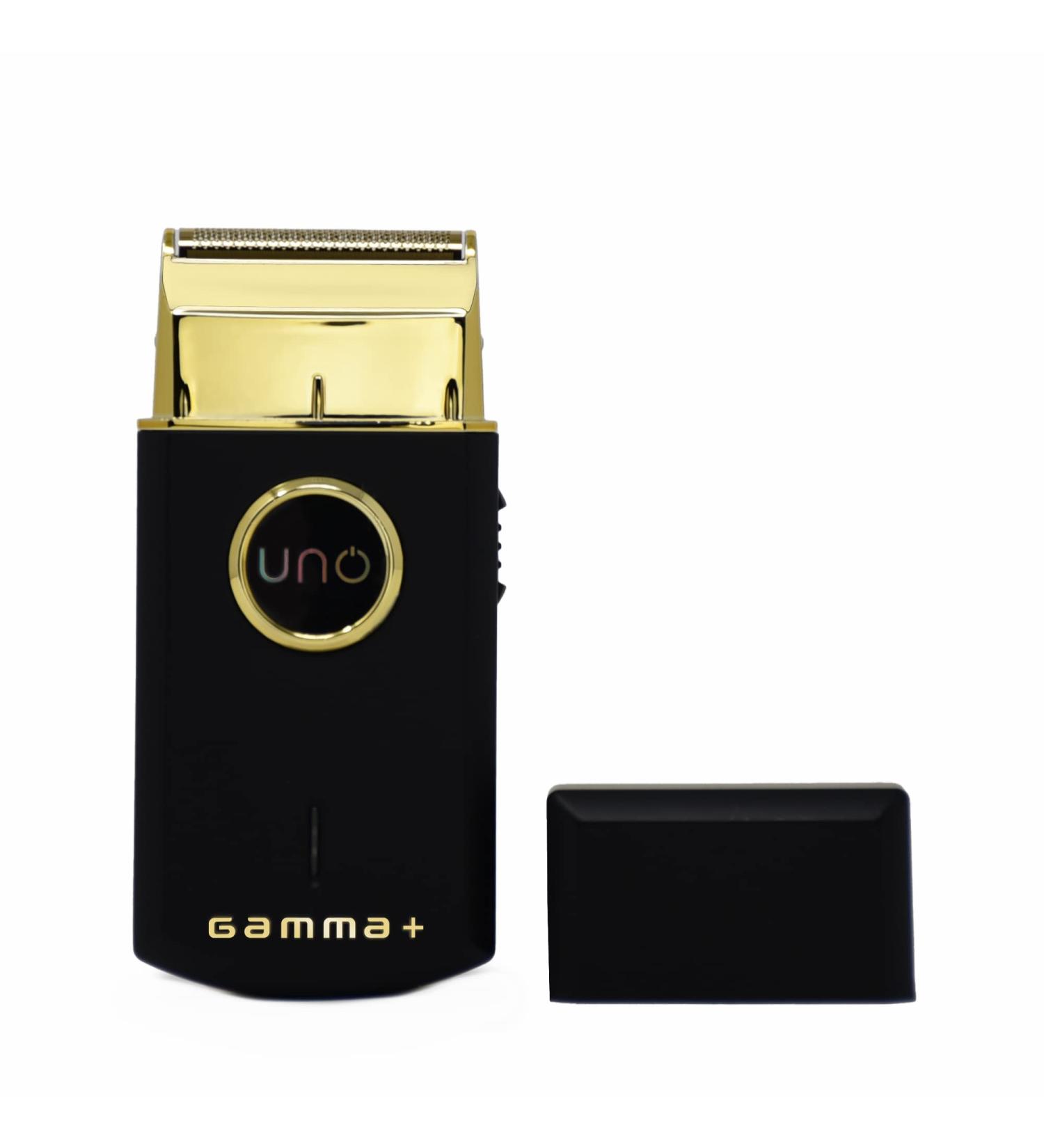 Gamma+ Uno Mini-Sized Travel Foil Shaver | USB Rechargeable - Black - Buy Online on GoSupps.com