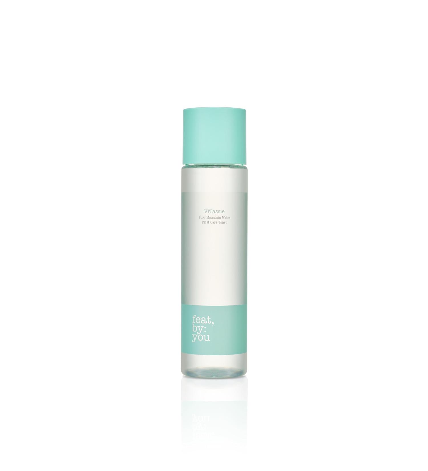 Feat By You ViTassie Pure Mountain Water Toner - Hydrating Vitamin C & Hyaluronic Acid Pore Minimizer - 160 ml | International Shipping - Buy Online on GoSupps.com