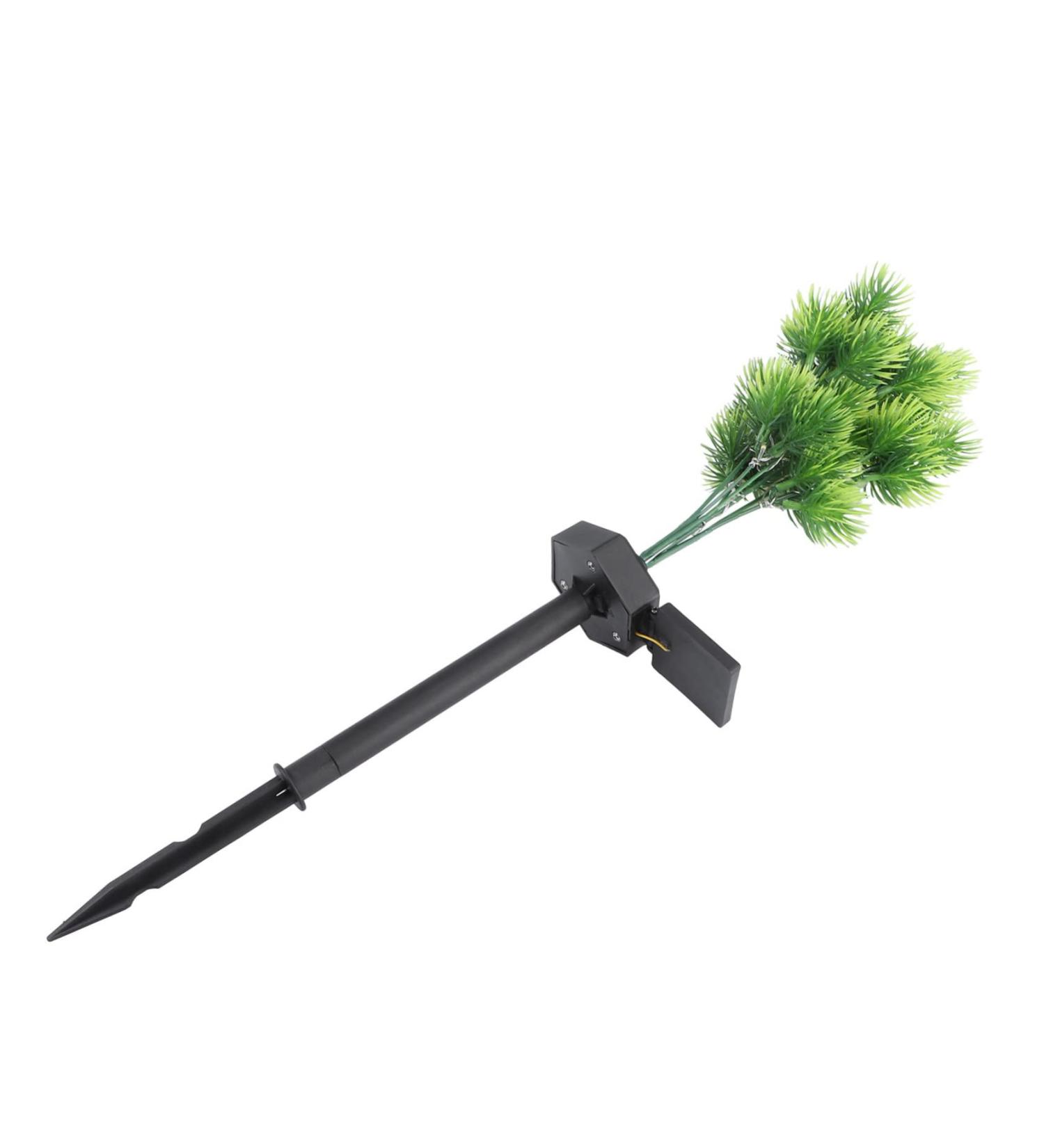 1pc Solar Light Floor Decor Outdoor Plants Artificial Plant Garden Decor Lights Garden Lights Tree Flickering Tree Lights Solar Lamp Ornament Ground Insert Lamp Garden Adornment (Green) - Buy Online on GoSupps.com