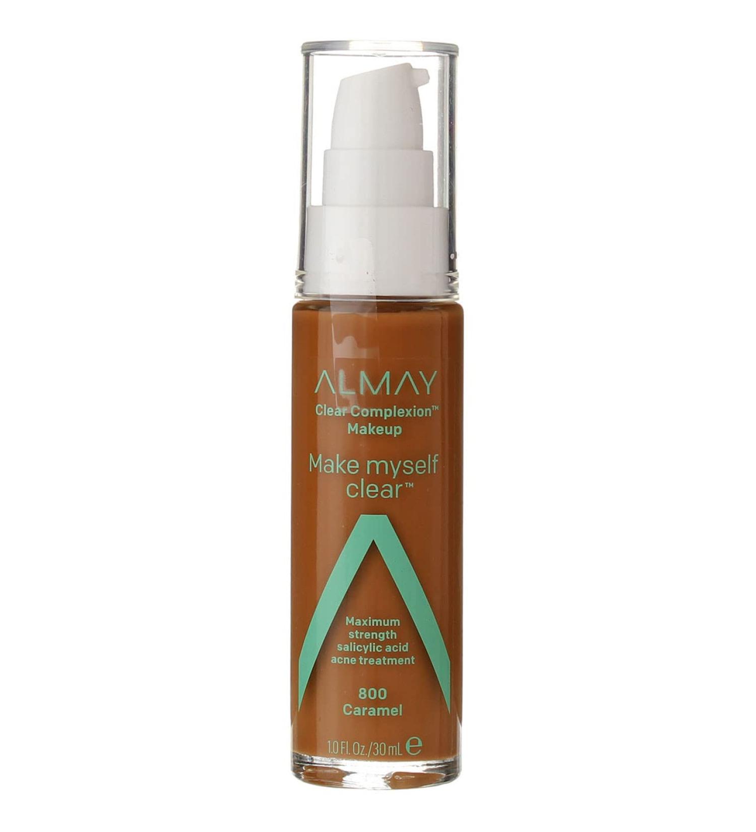 Almay Clear Complexion Make Myself Clear Foundation Makeup Caramel 800 - 1 fl oz - Buy Online on GoSupps.com