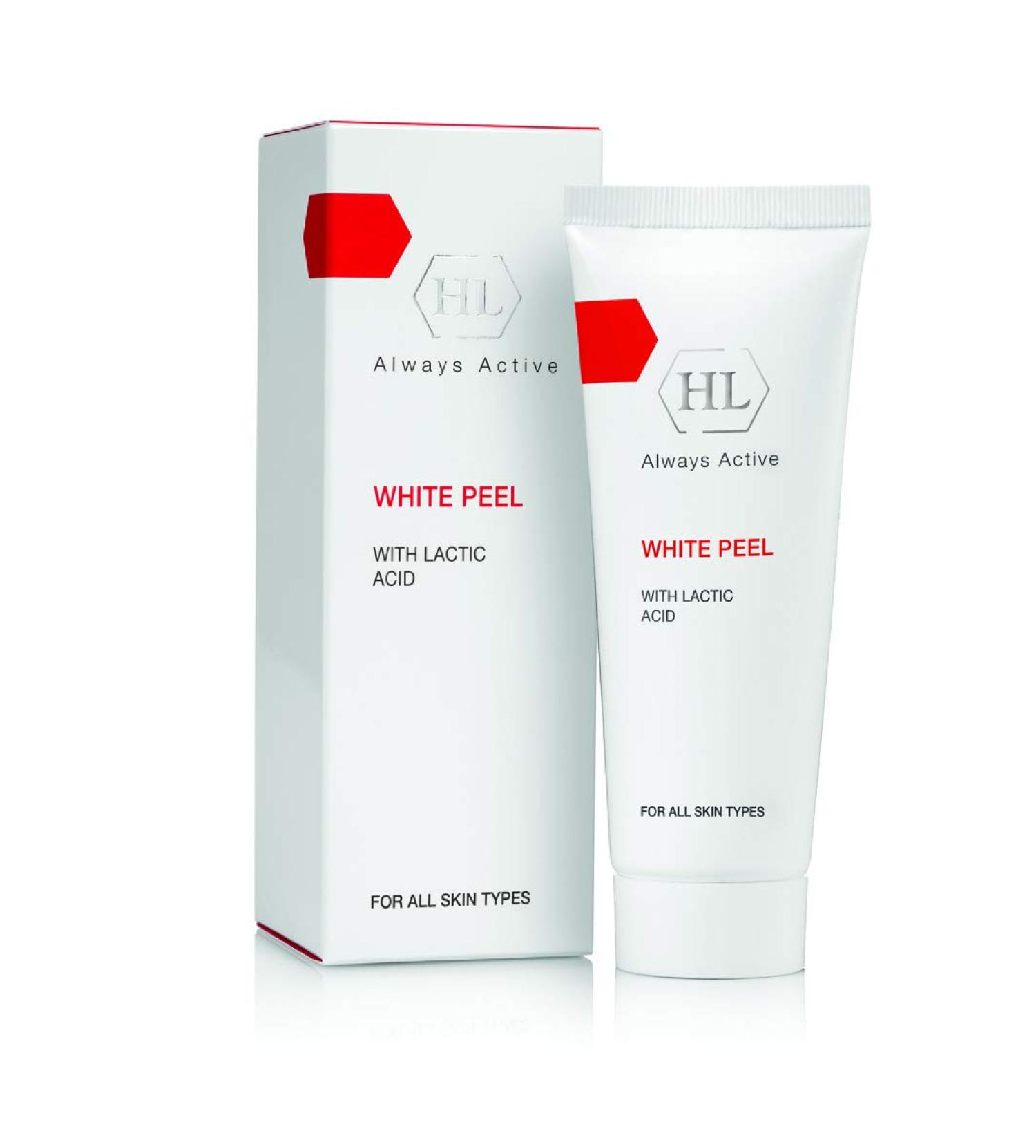 HL Always Active White Peel with Lactic Acid - Lactolan Gentle Peeling for Fresh Youthful Look and Moisturized Skin - Buy Online on GoSupps.com