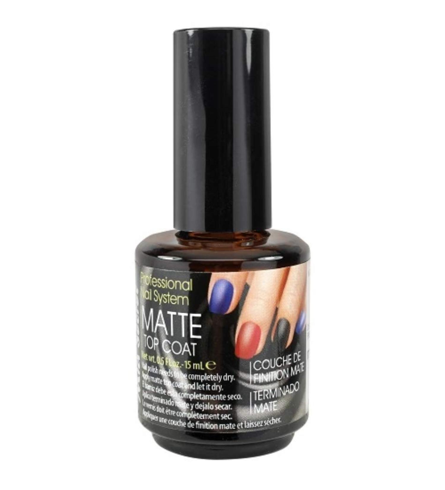 Mia Secret Matte Top Coat 0.5 Fl Oz for Acrylic/Gel Nails - Professional Finish - Buy Online on GoSupps.com