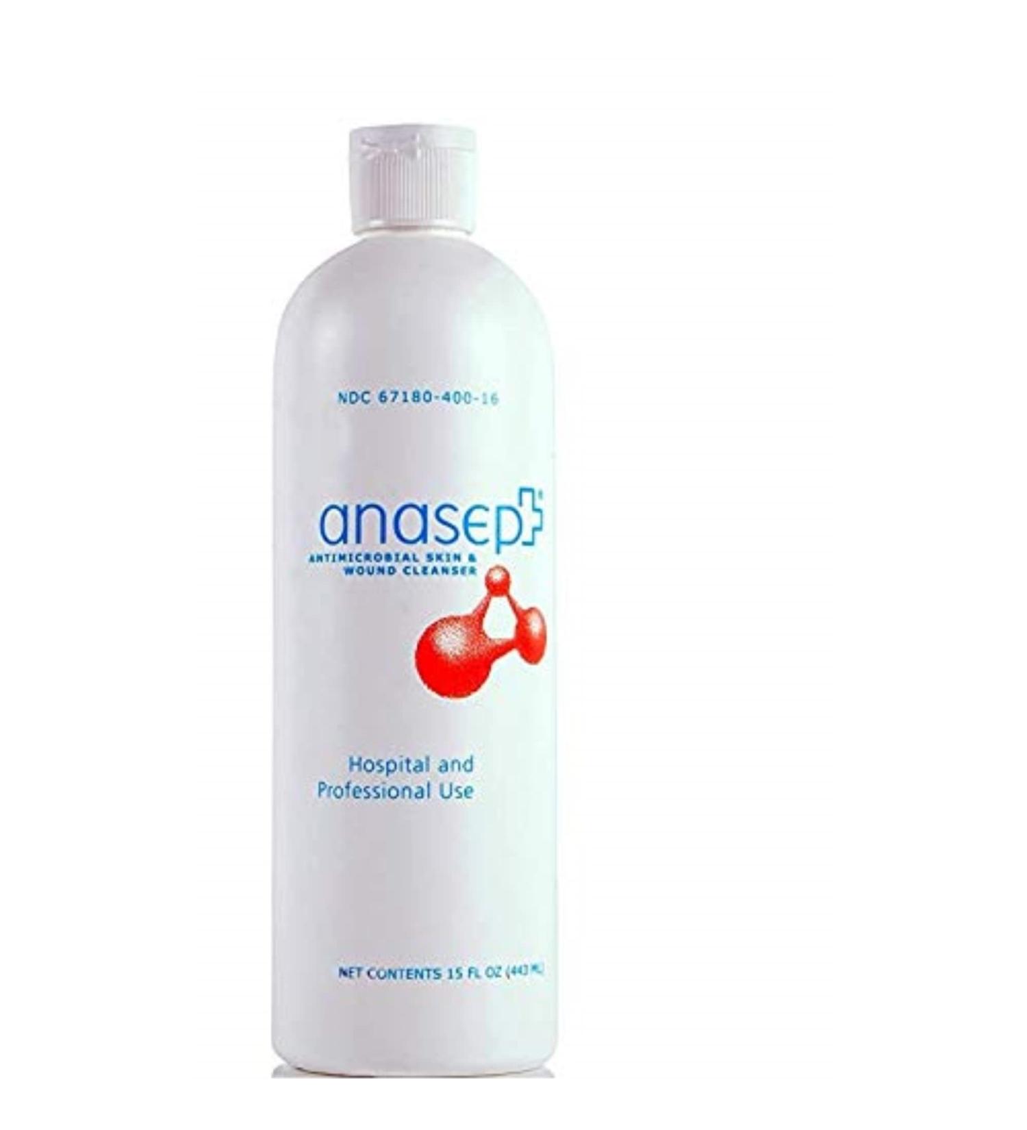Anasept Skin and Wound Antiseptic - 15 Oz Bottle with Dispensing Cap - Bottle