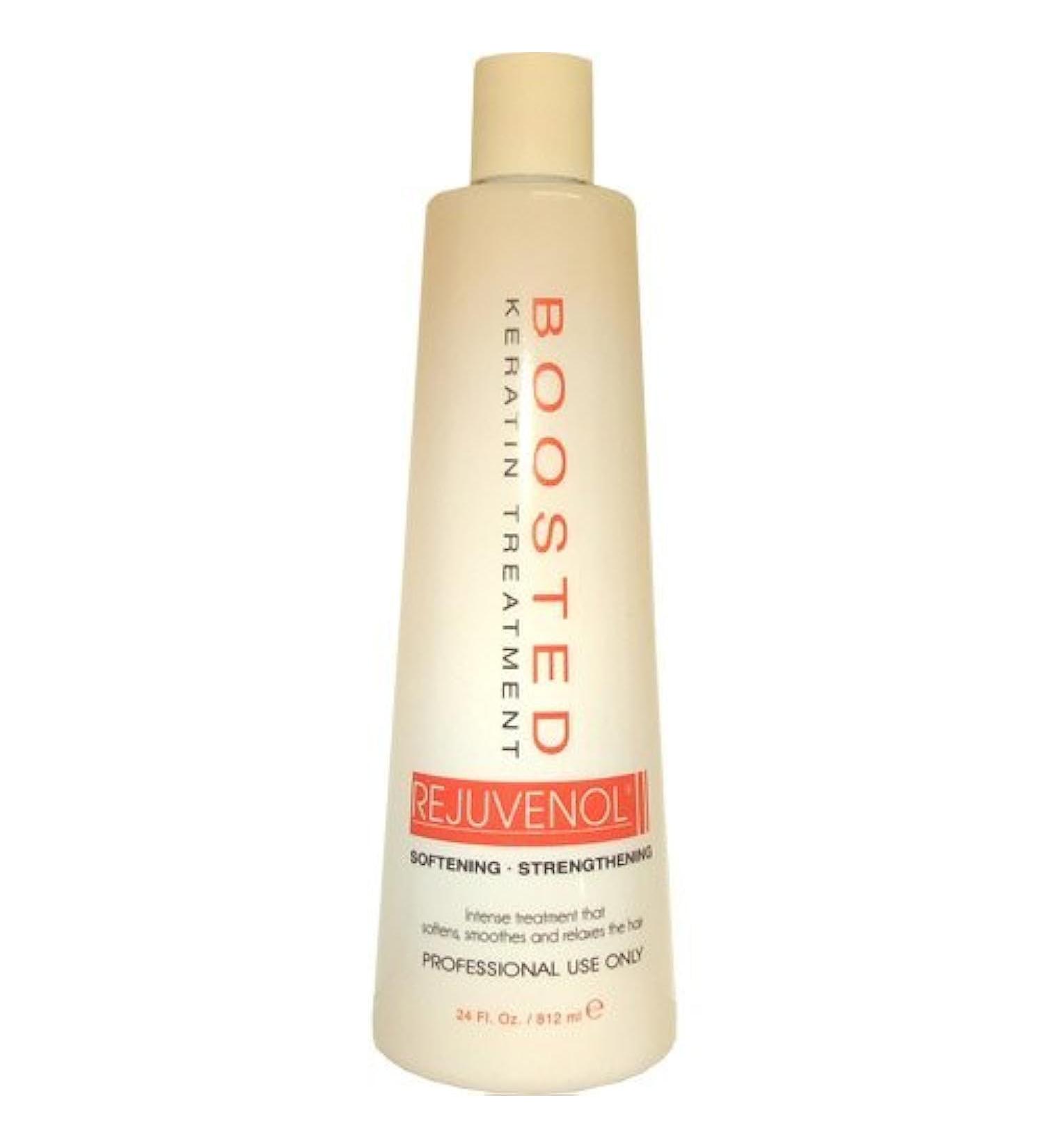 Rejuvenol Brazilian Boosted Keratin Treatment with Collagen 24oz - Anti-Frizz Hair Treatment for All Hair Types - Shop Internationally - Buy Online on GoSupps.com