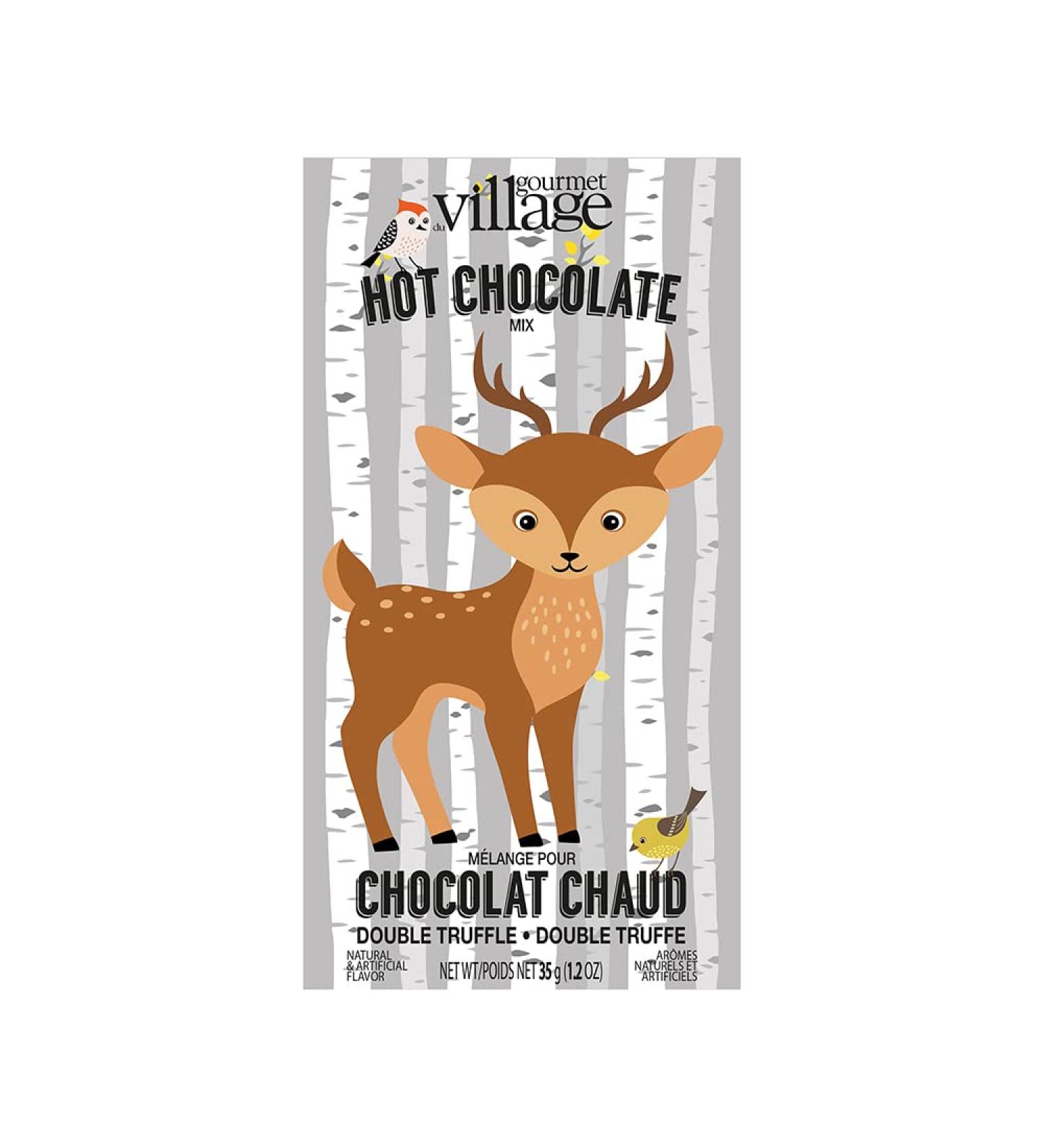 Gourmet du Village Hot Chocolate Woodland Deer Double truffle 35 g (Pack of 1) - Buy Online on GoSupps.com