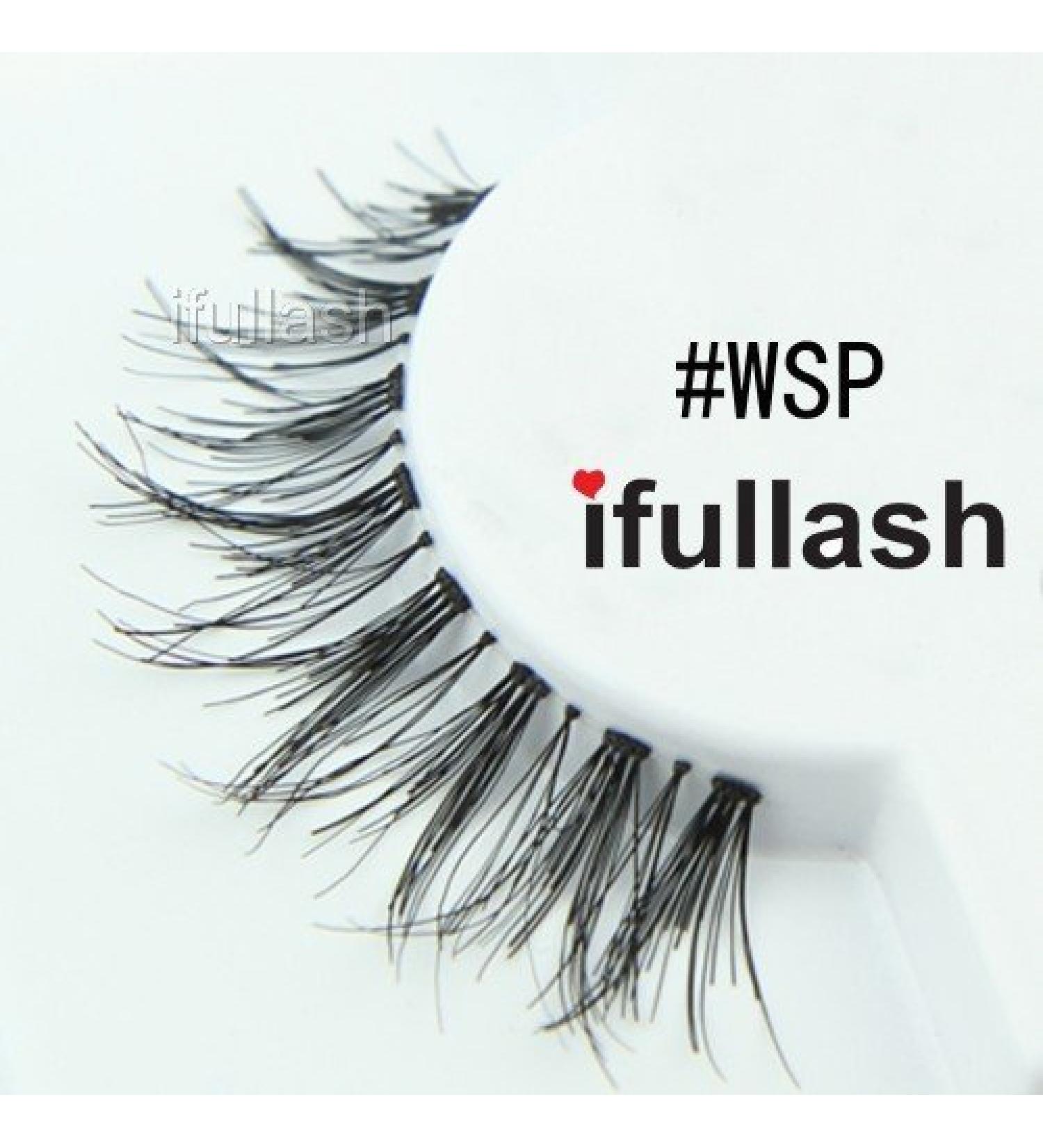 WSP 6 Pairs iFullash 100% Human Hair Eyelashes - Premium Quality - Buy Online on GoSupps.com