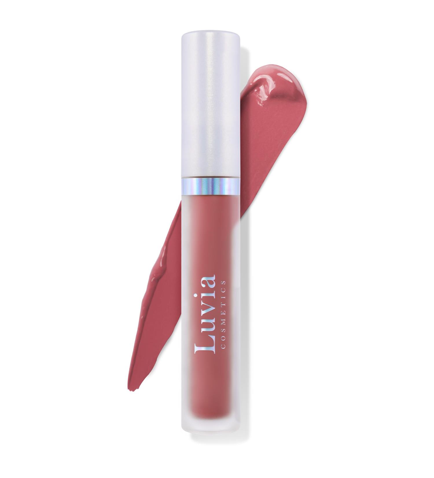  Luvia Cosmetics Luvia Cosmetics Liquid Lipstick Matte - Long-Lasting Matte Finish Lip Care Pure Berry Vegan Formula - Buy Online on GoSupps.com