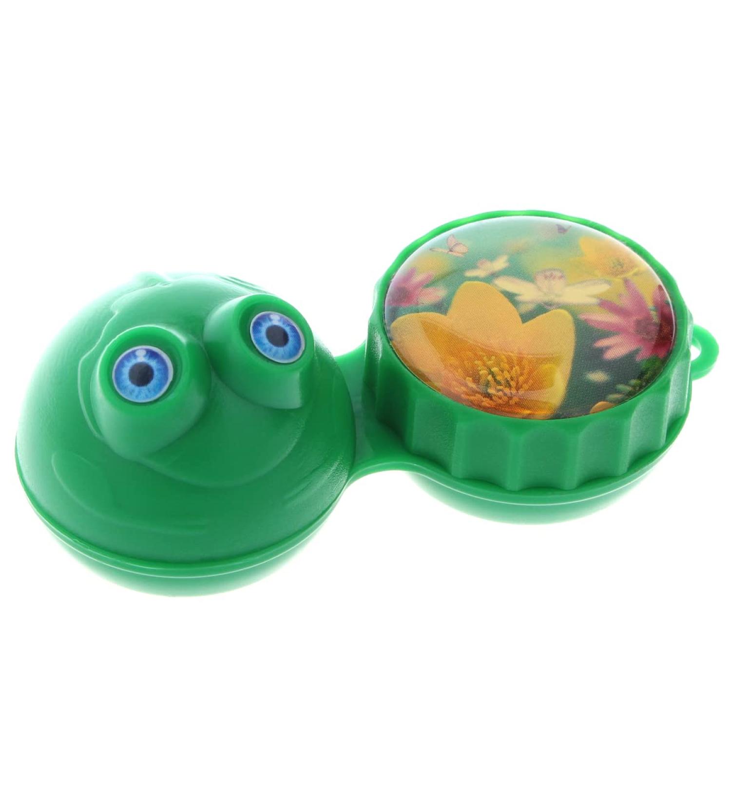 Super cute storage containers garden animals for contact lenses of all kinds frog