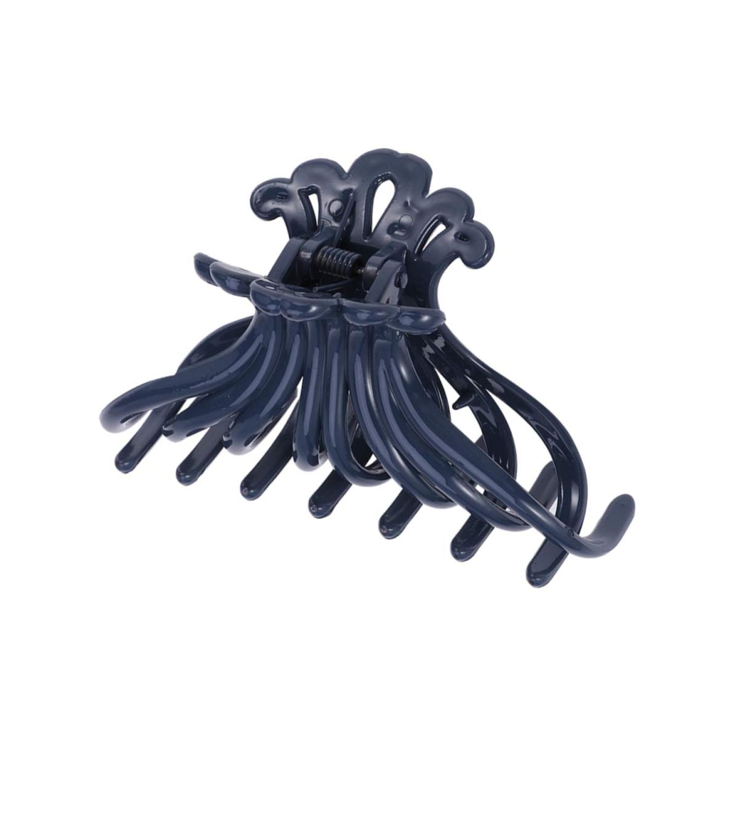 Beaupretty Dark Blue Hair Clips | Acrylic Banana Barrettes & Claw Clips for Women | Japanese & Korean Style Hair Accessories - Buy Online on GoSupps.com