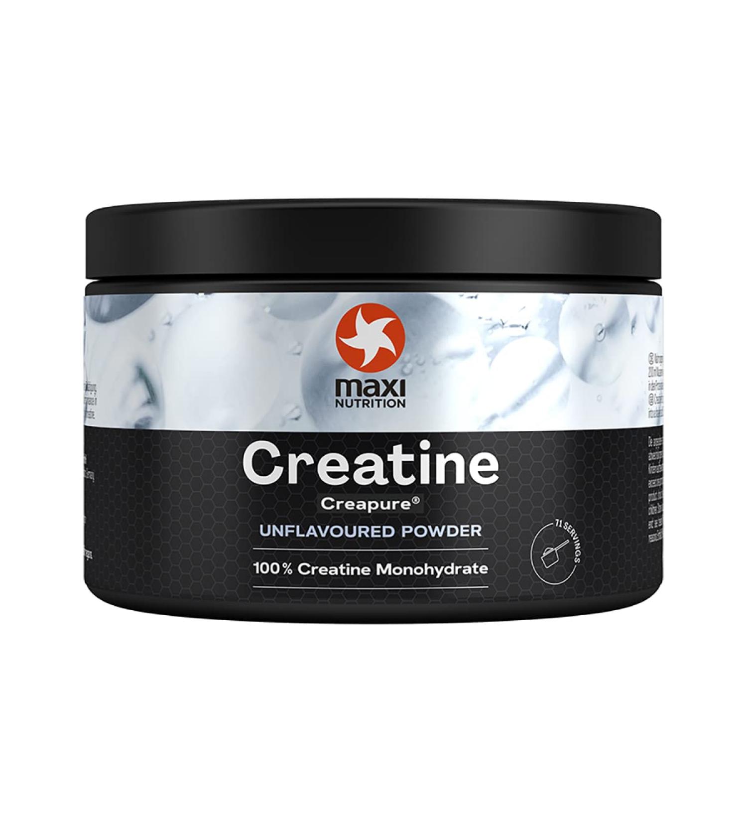 MaxiNutrition Creatine 100% Monohydrate 250g - Pure High-Dose Creatine Powder for Maximum Performance | International Shipping Available - Buy Online on GoSupps.com